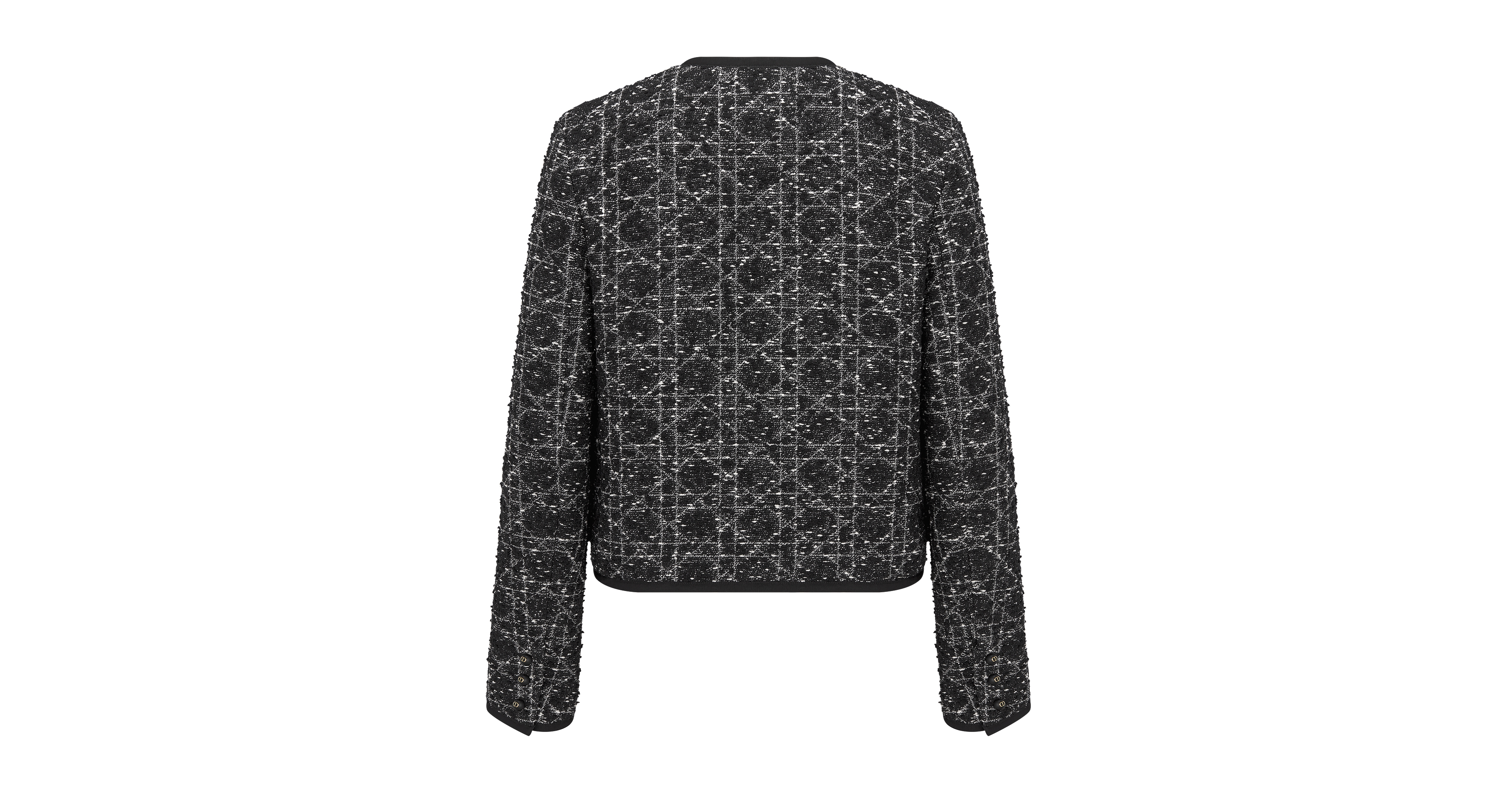 Macrocannage Cropped Jacket