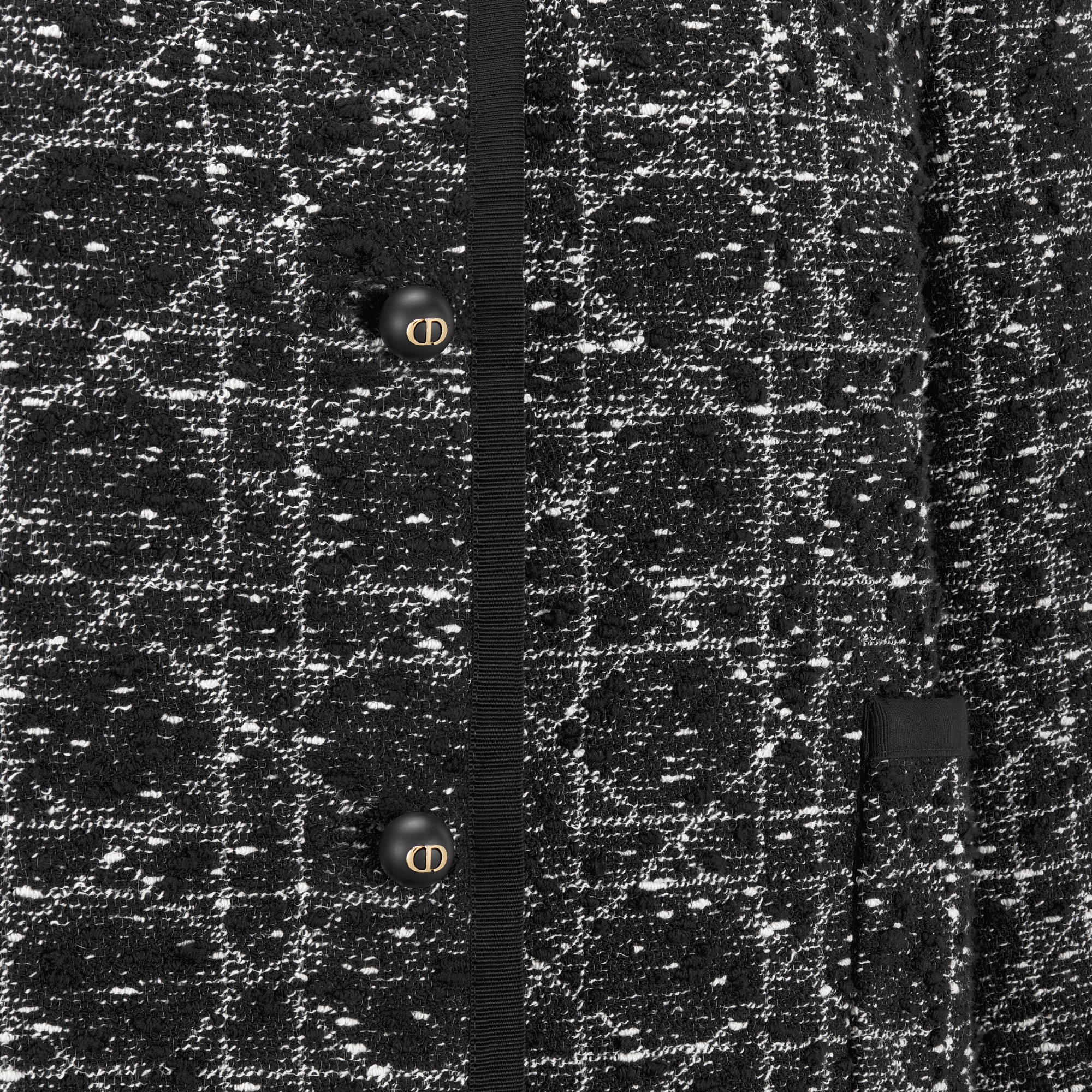 Macrocannage Cropped Jacket