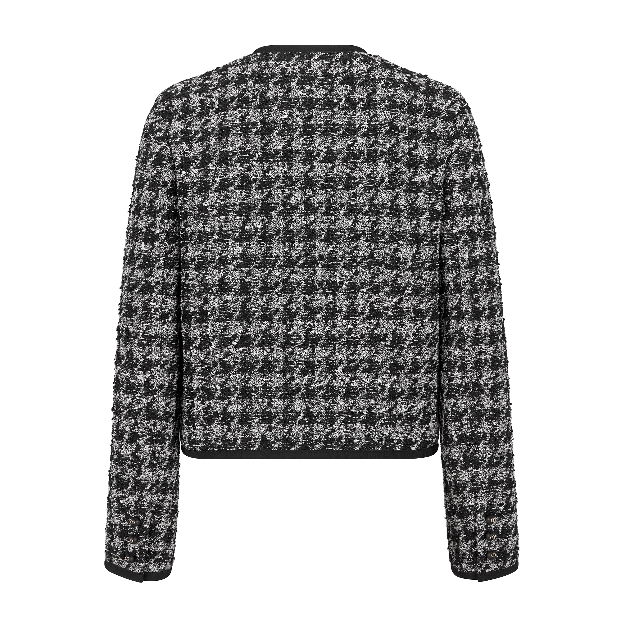 DIOR | クロップド ジャケット ハウンドトゥース テクニカル コットン