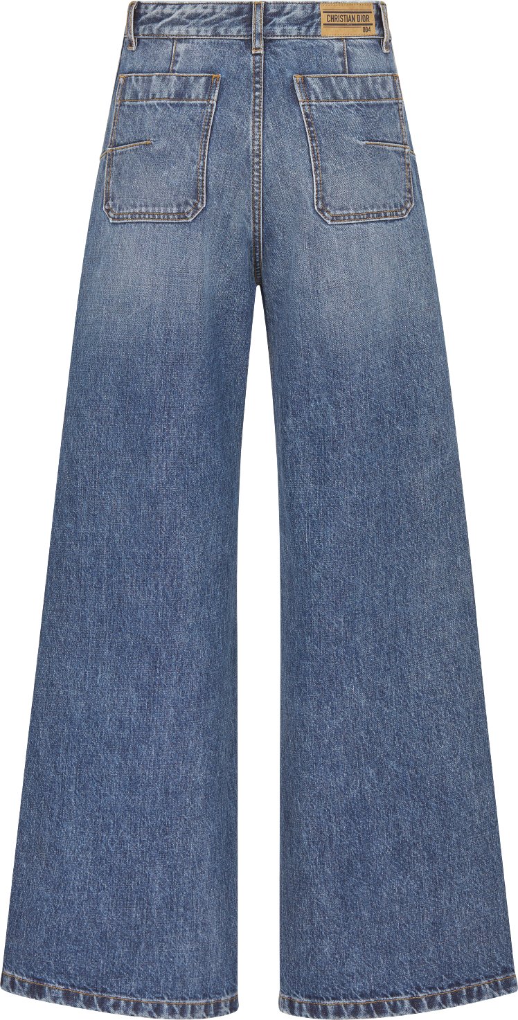 Dior 8 Flared Jeans, D04 Back view