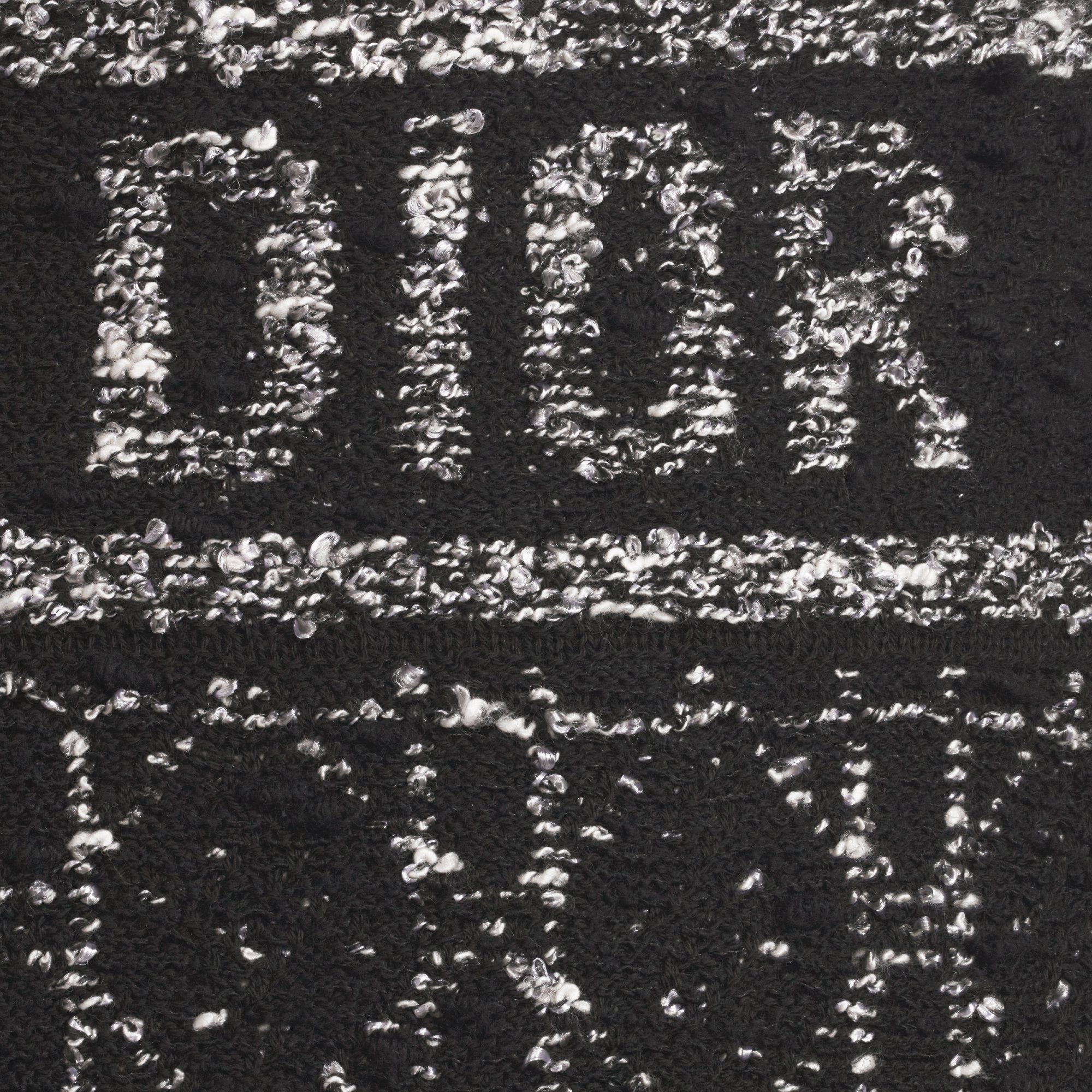 Macrocannage Flared Miniskirt Detailed view