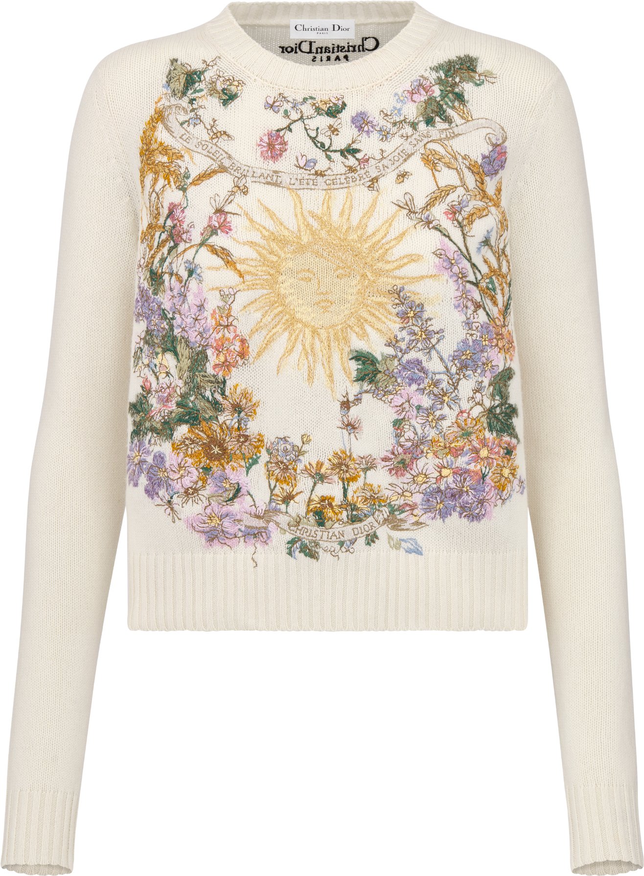 Dior white sweater sales