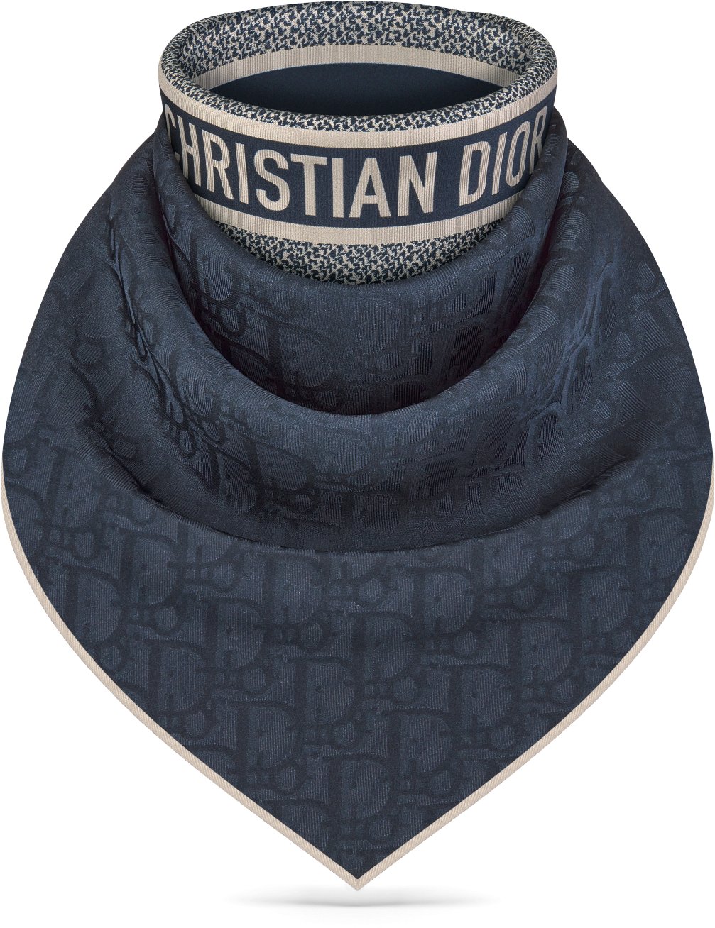 DIOR | 70 スクエアスカーフ ディオール オブリーク シルクツイル