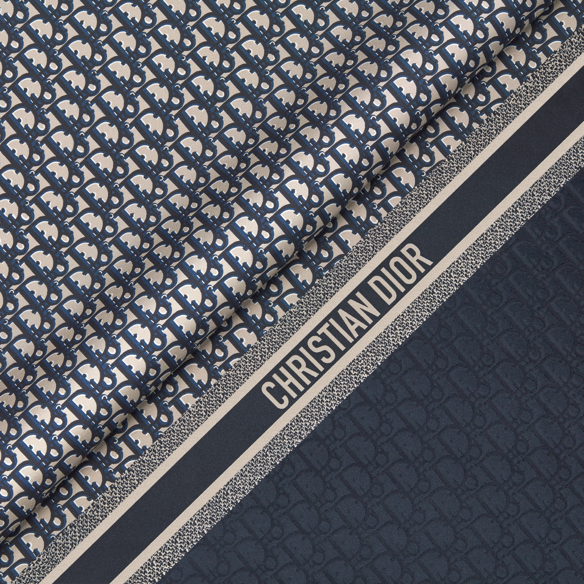 Dior Oblique 70 Square Scarf