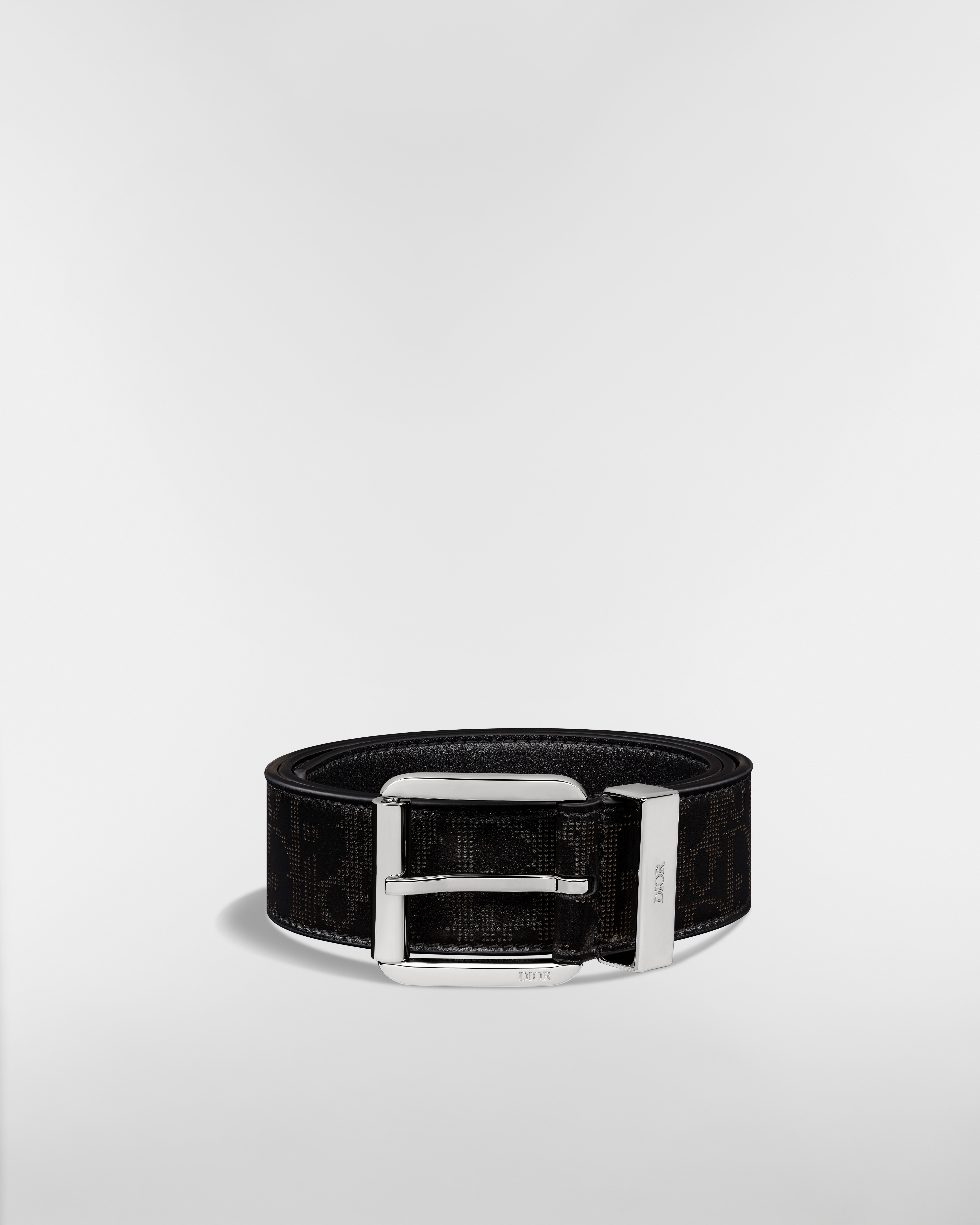 Belt Black Dior Oblique Galaxy Leather, 35 MM E03