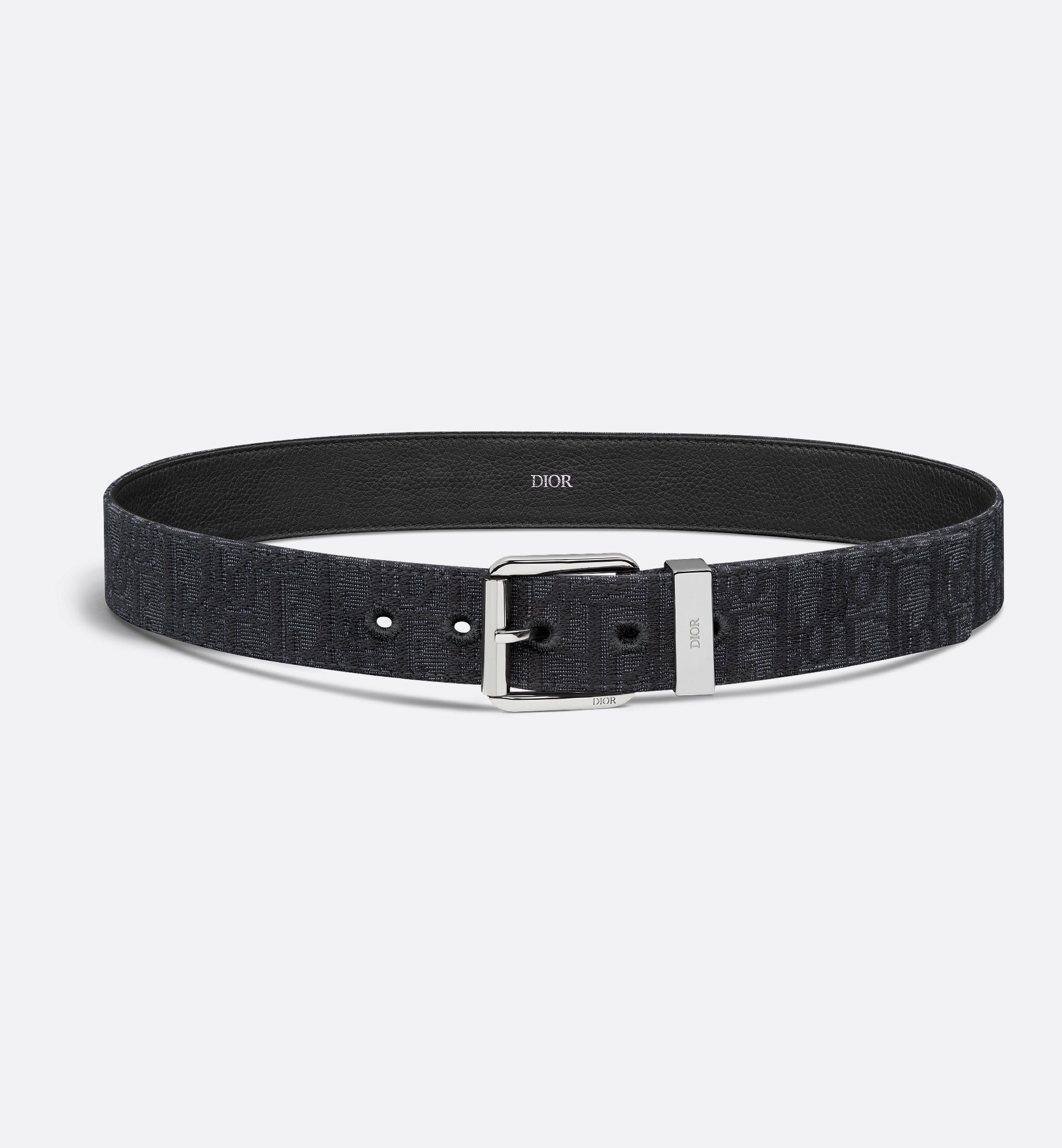 DIOR | ベルト 35mm ディオール オブリーク ジャカード & グレ DIOR | ベルト 35mm ディオール オブリーク ジャカード & グレ