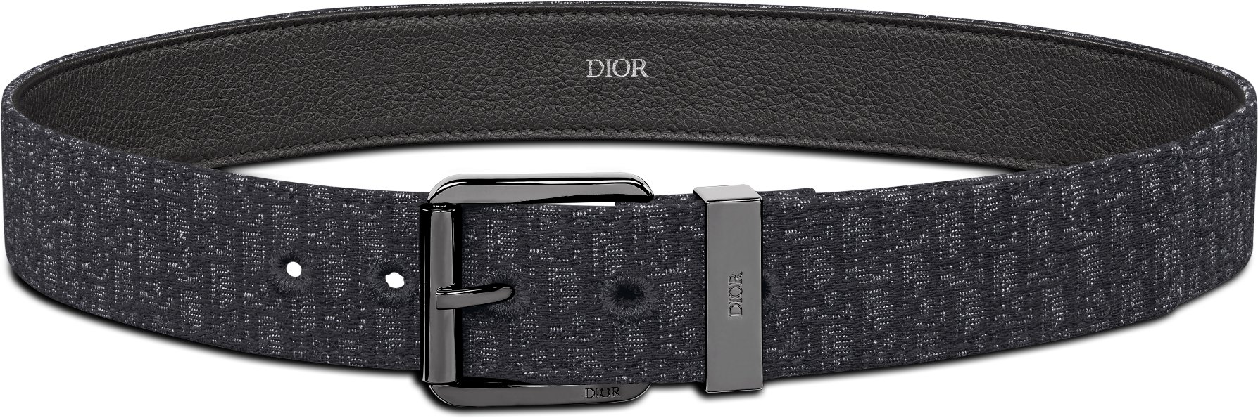 DIOR | ベルト 35mm マイクロ ディオール オブリーク ジャカード