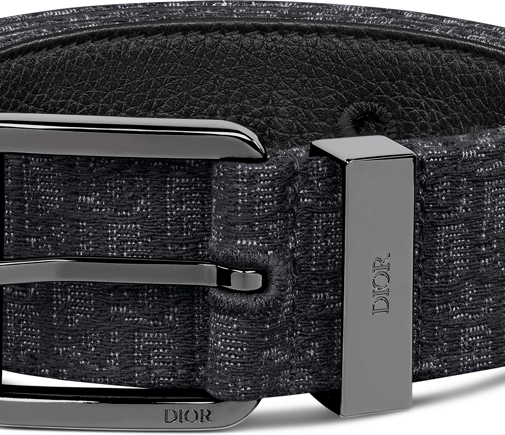 DIOR | ベルト 35mm マイクロ ディオール オブリーク ジャカード