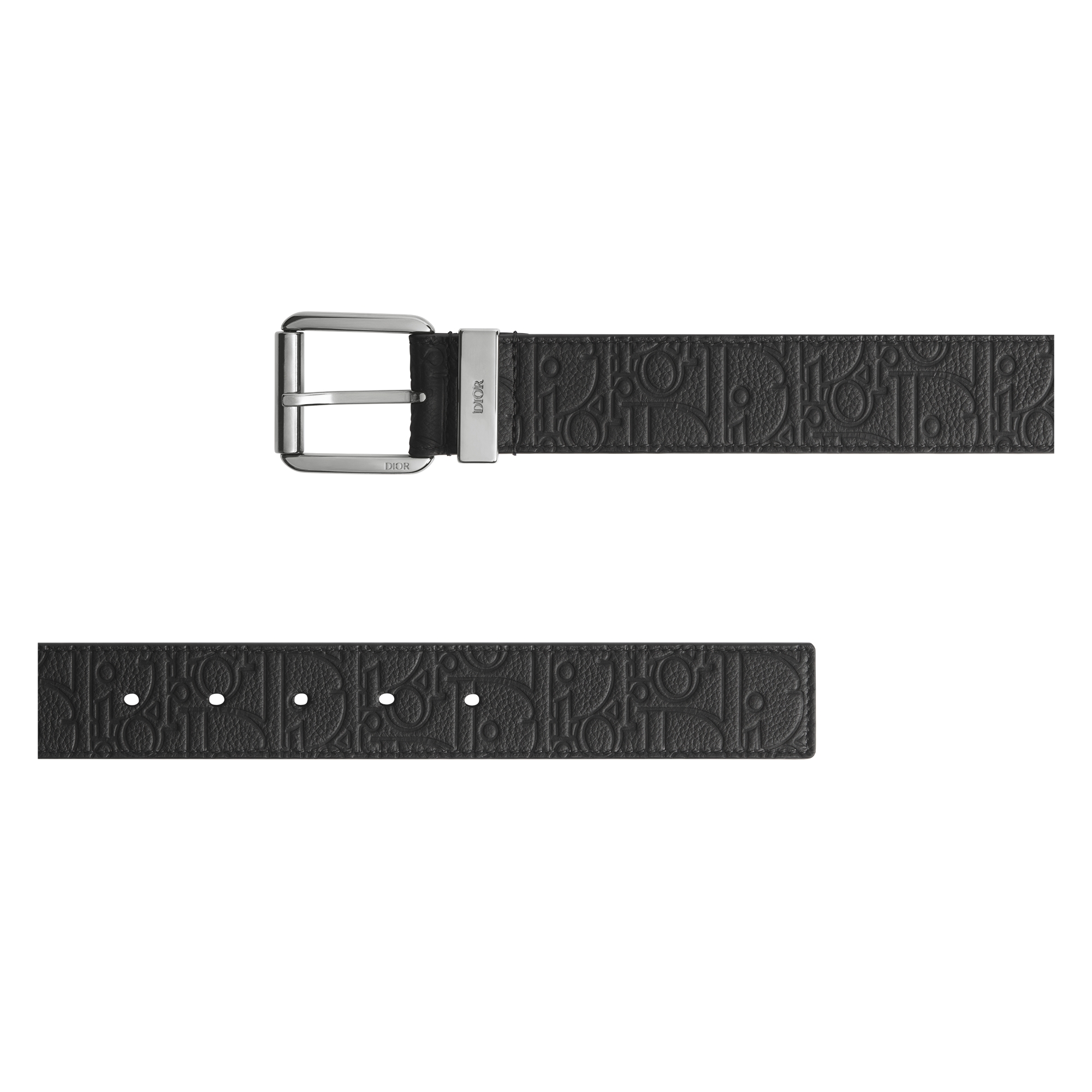 Belt Black Dior Gravity Leather, 35 MM E06