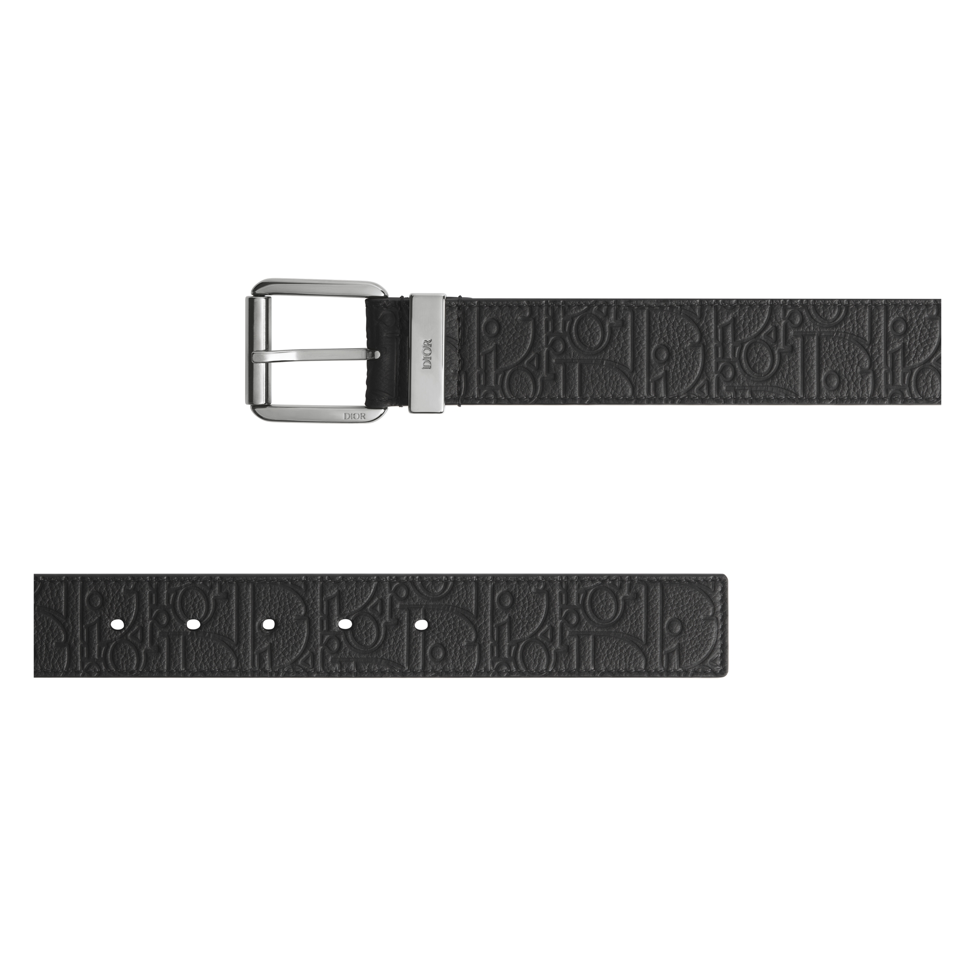 Belt Black Dior Gravity Leather, 35 MM E06
