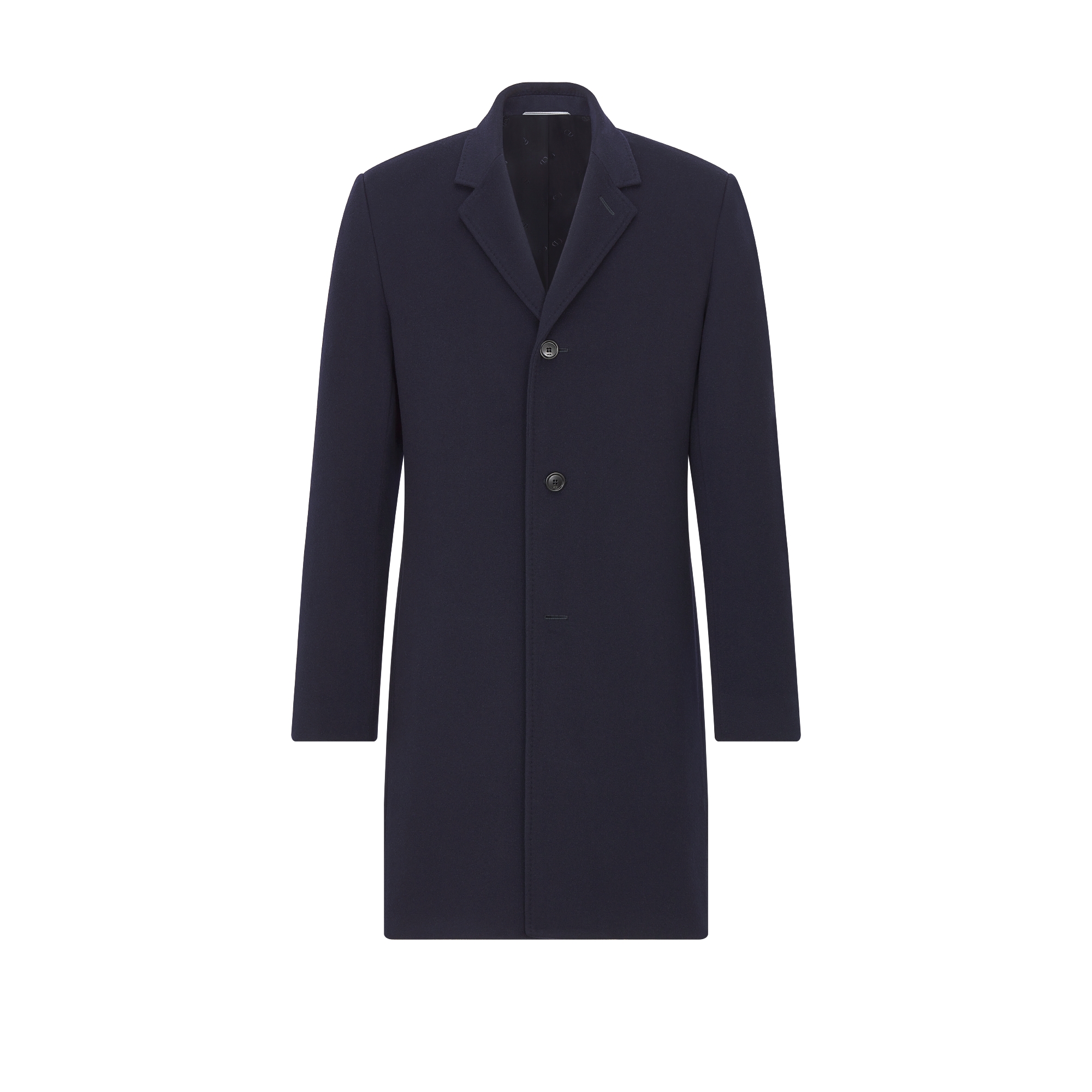 Klassischer Mantel Kaschmir in Marineblau | DIOR