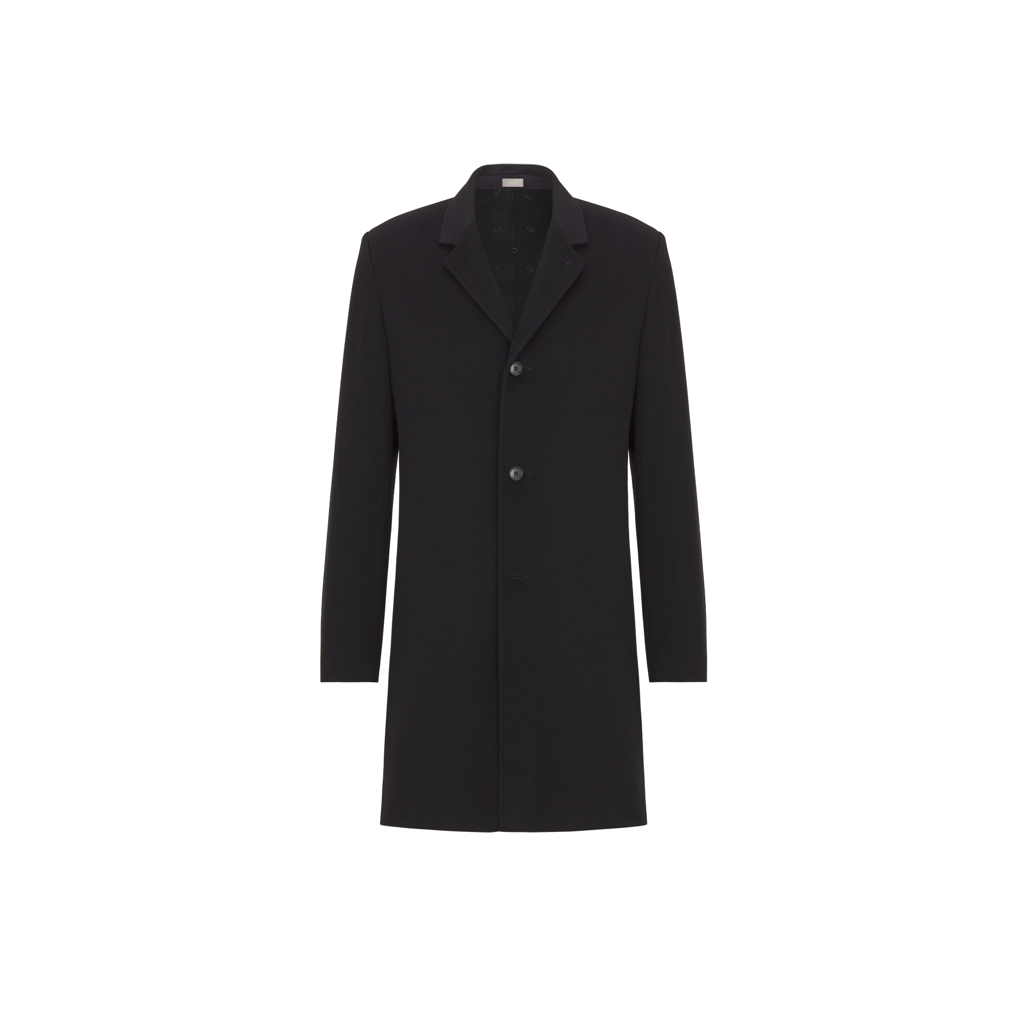 Classic Coat Black Cashmere E01