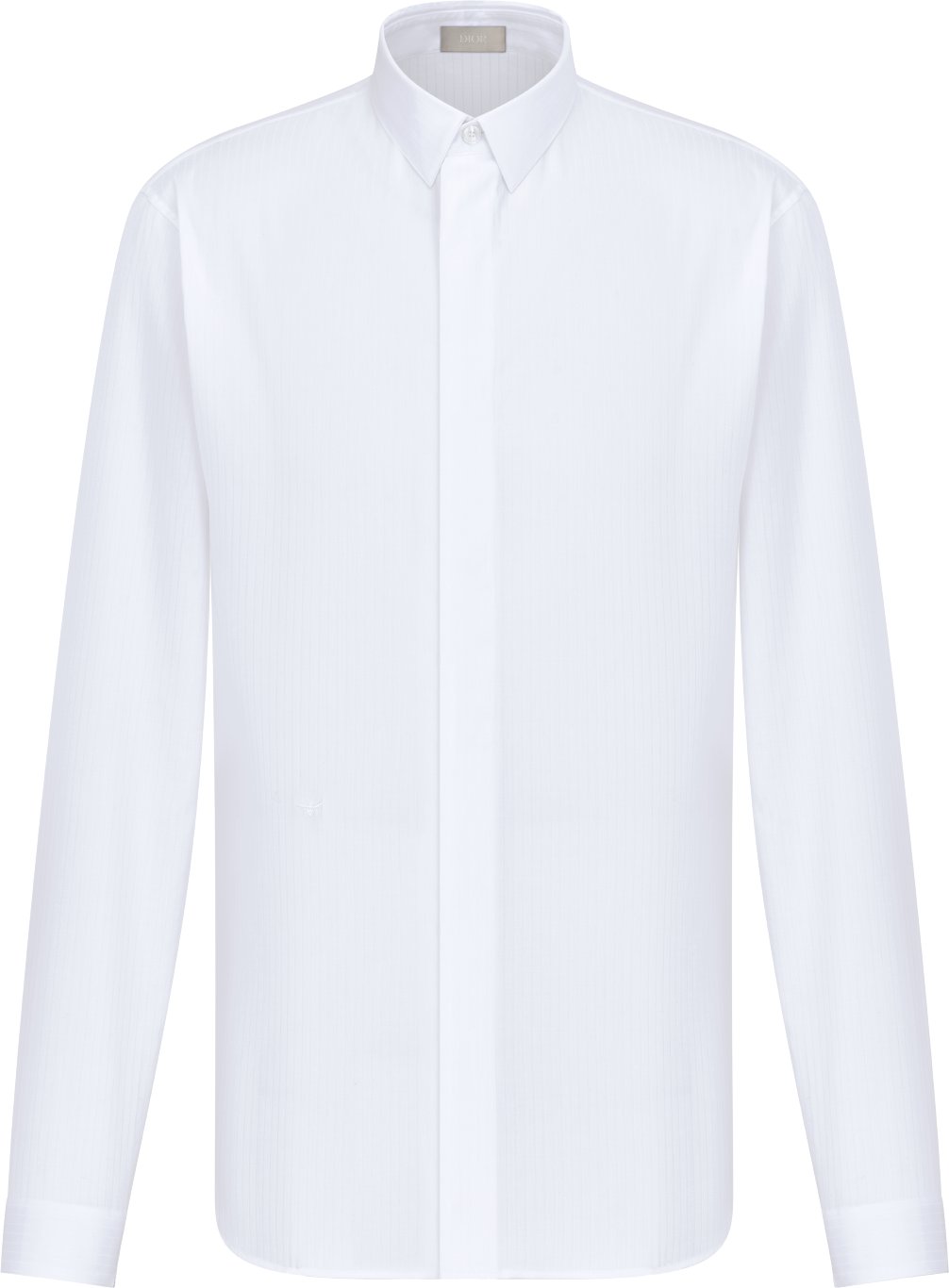 Shirt with Bee Embroidery Front view