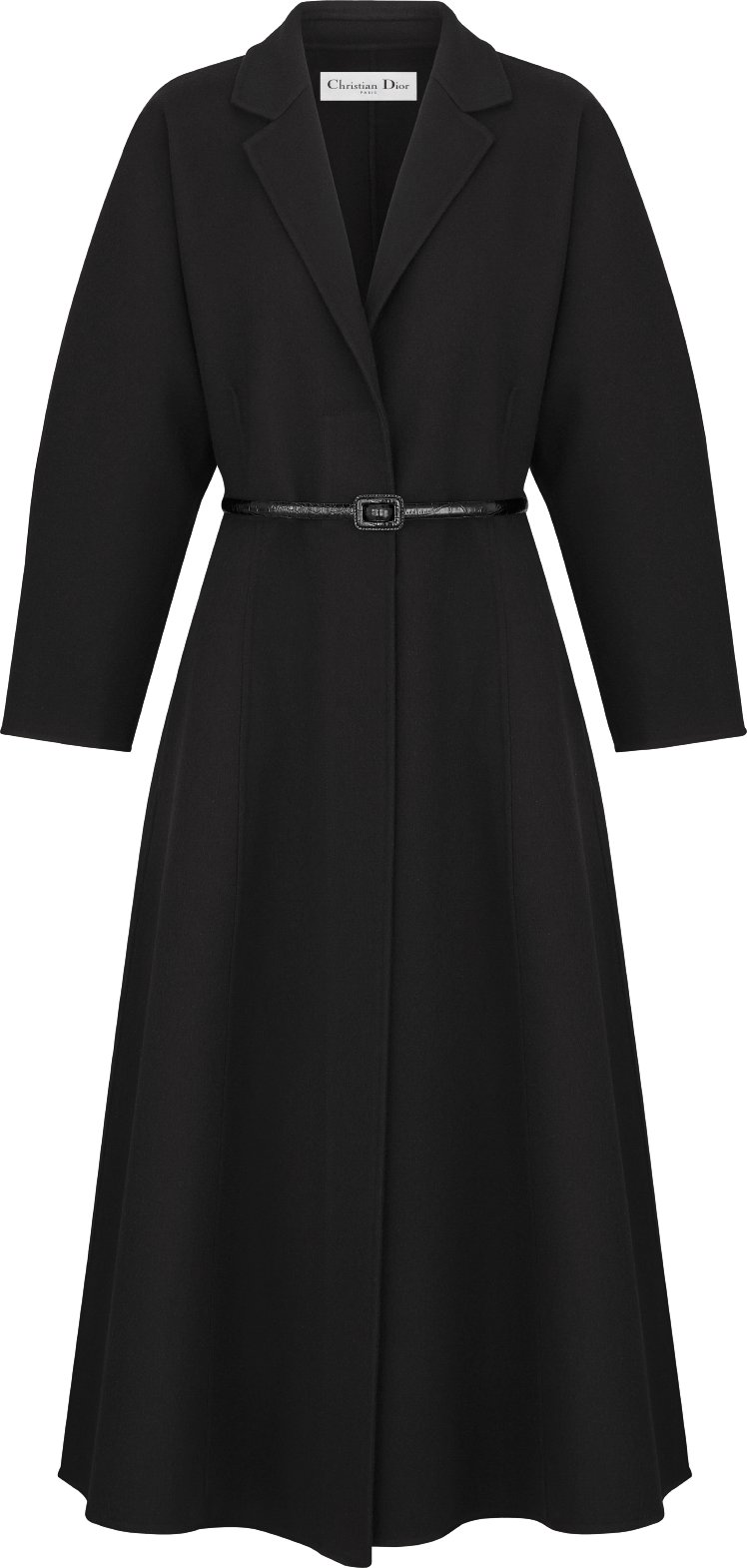 Coat with Belt Front view