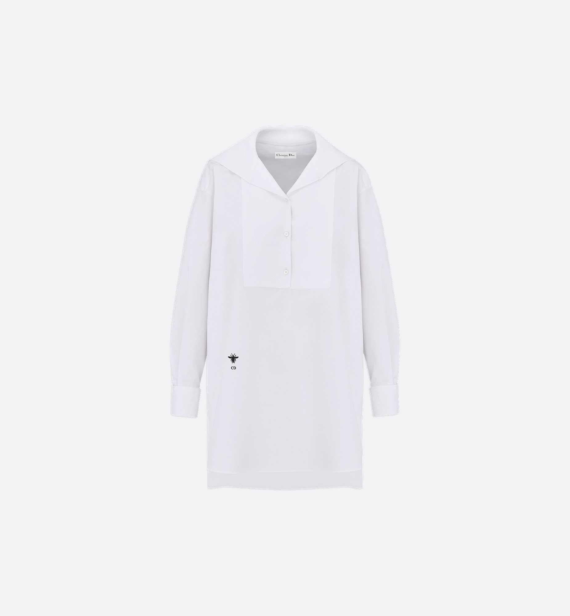 DIOR | セーラーカラー ブラウス コットンポプリン DIOR | セーラーカラー ブラウス コットンポプリン