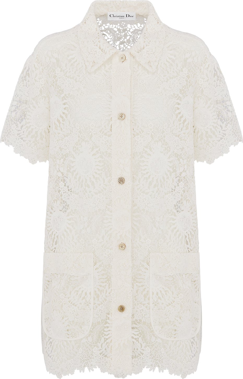 美品！DIORローズ柄ブラウス 見苦しい 