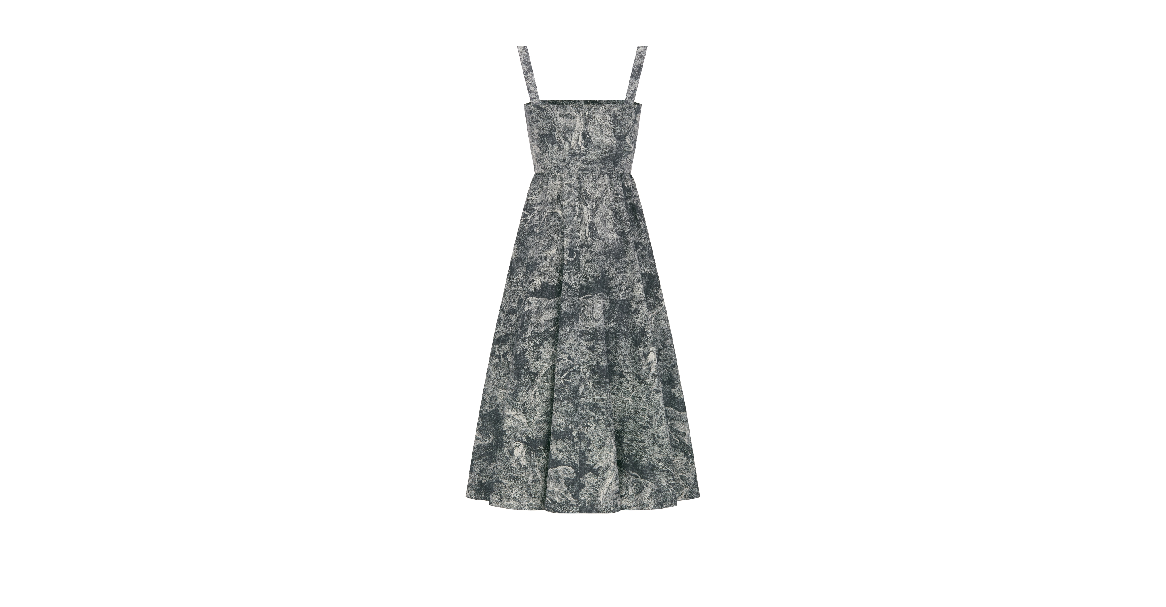 Dioriviera Mid-Length Flared Dress