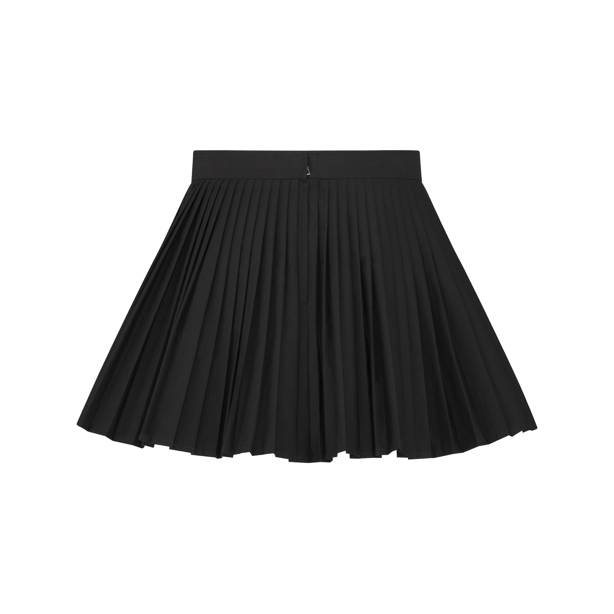 プリーツ ミニスカート コットンギャバジン E08