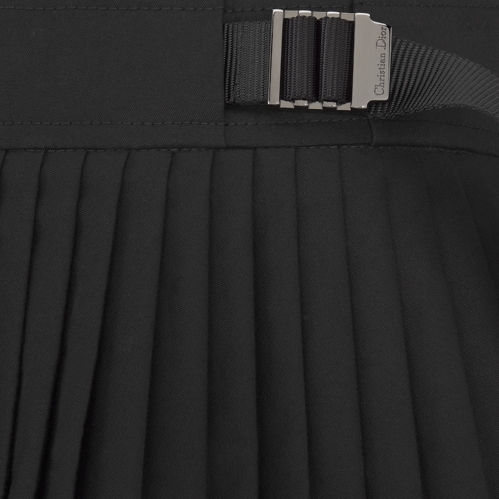 Pleated Miniskirt