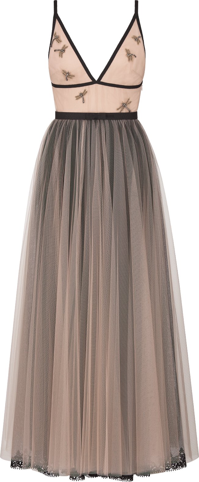 Embroidered Long Dress