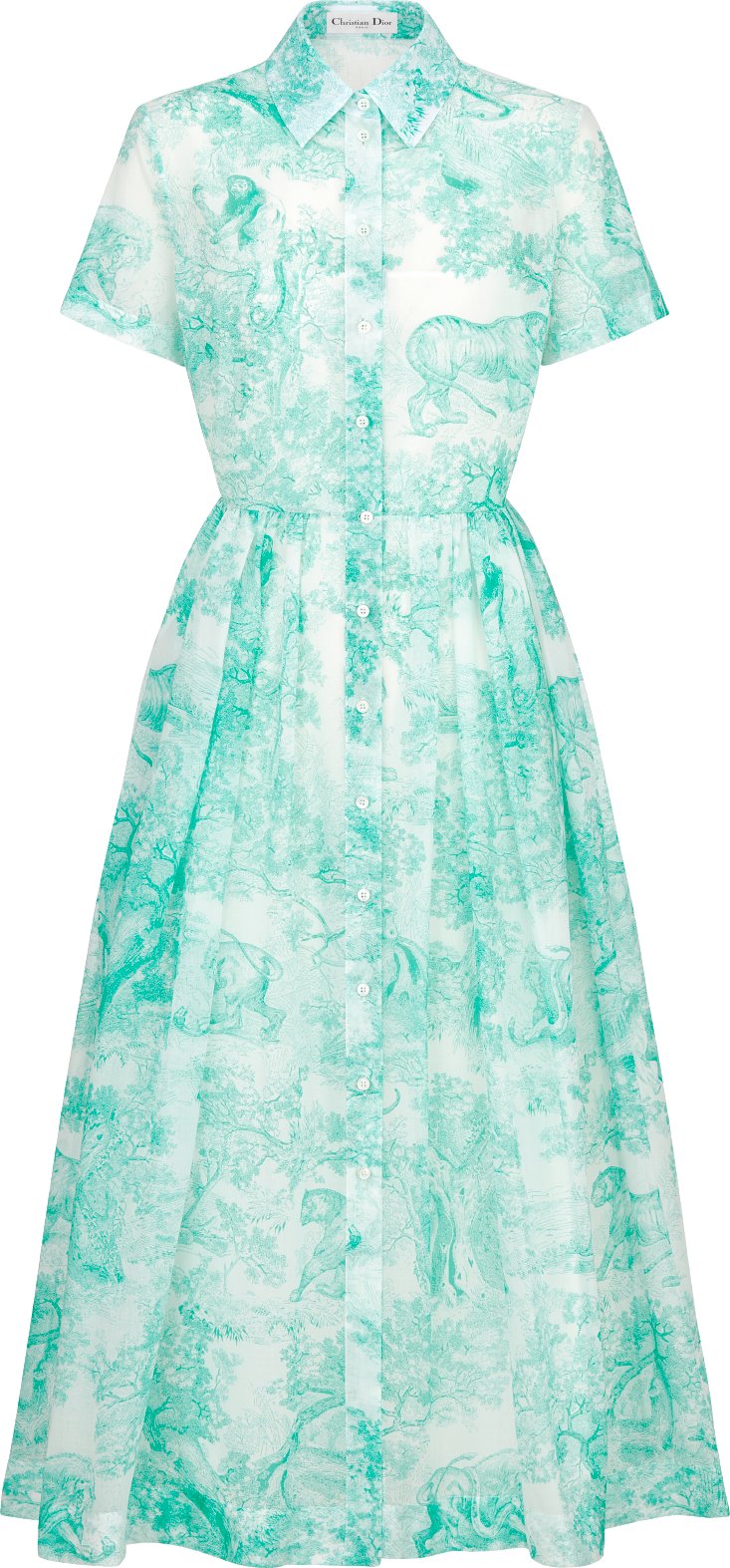 Dior green dress online