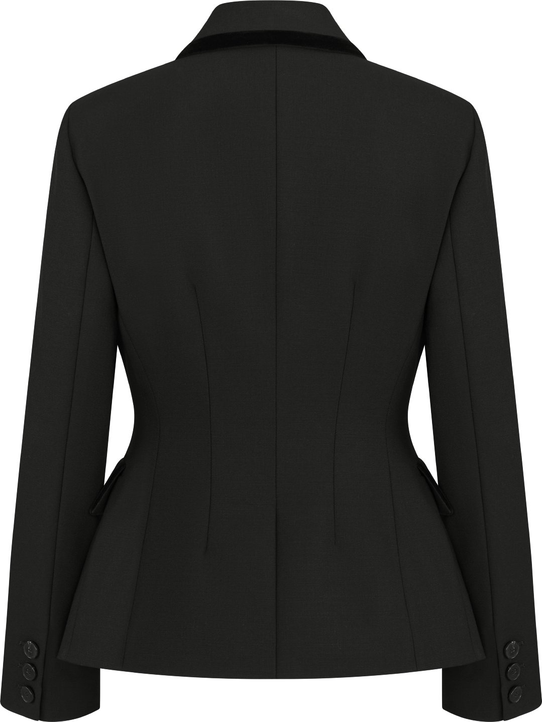 ISACCO Giacca Cuoco PANAMA Unisex In Poliestere Cotone (Nero+rosso - 2