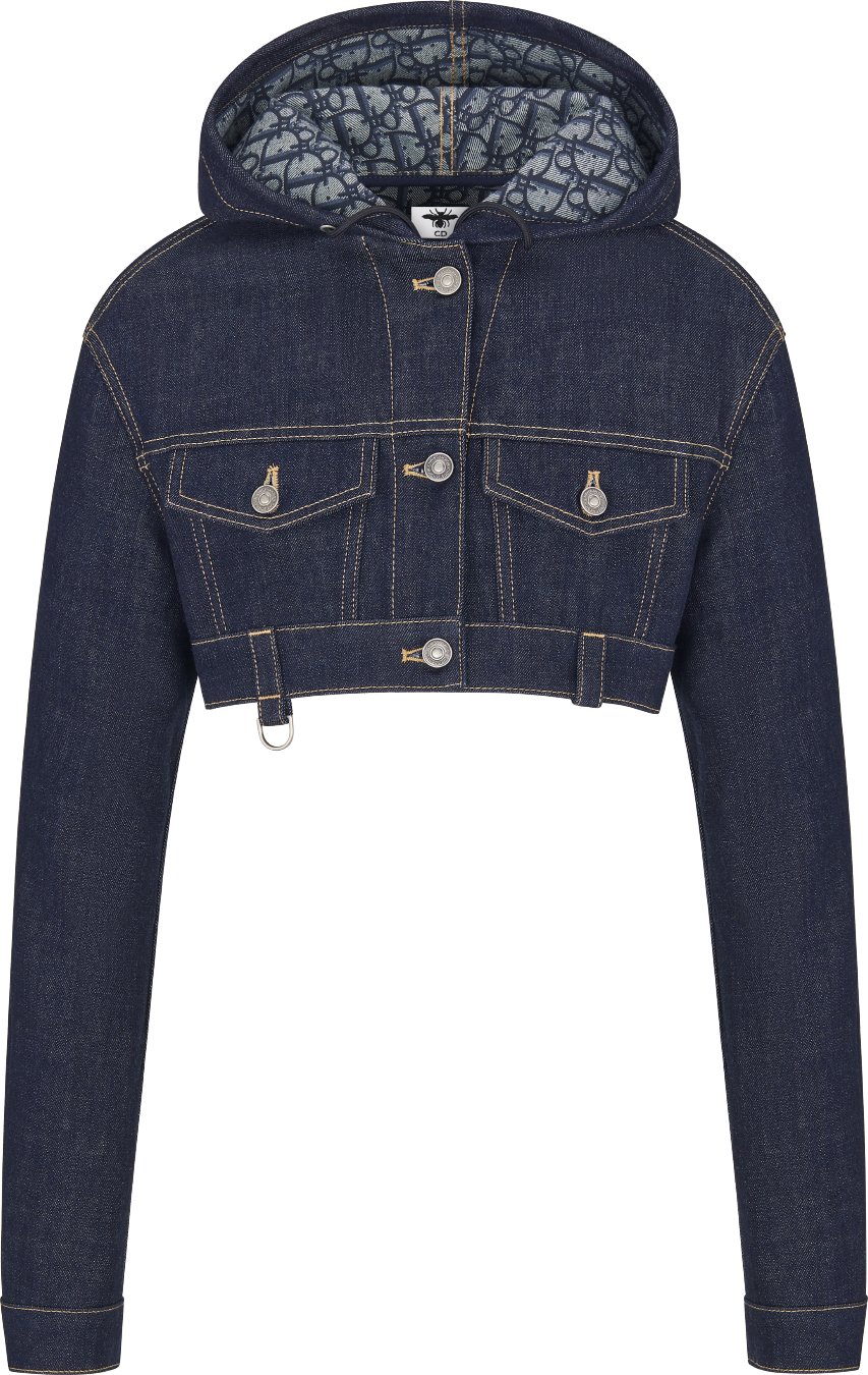Dior denim jacket womens deals