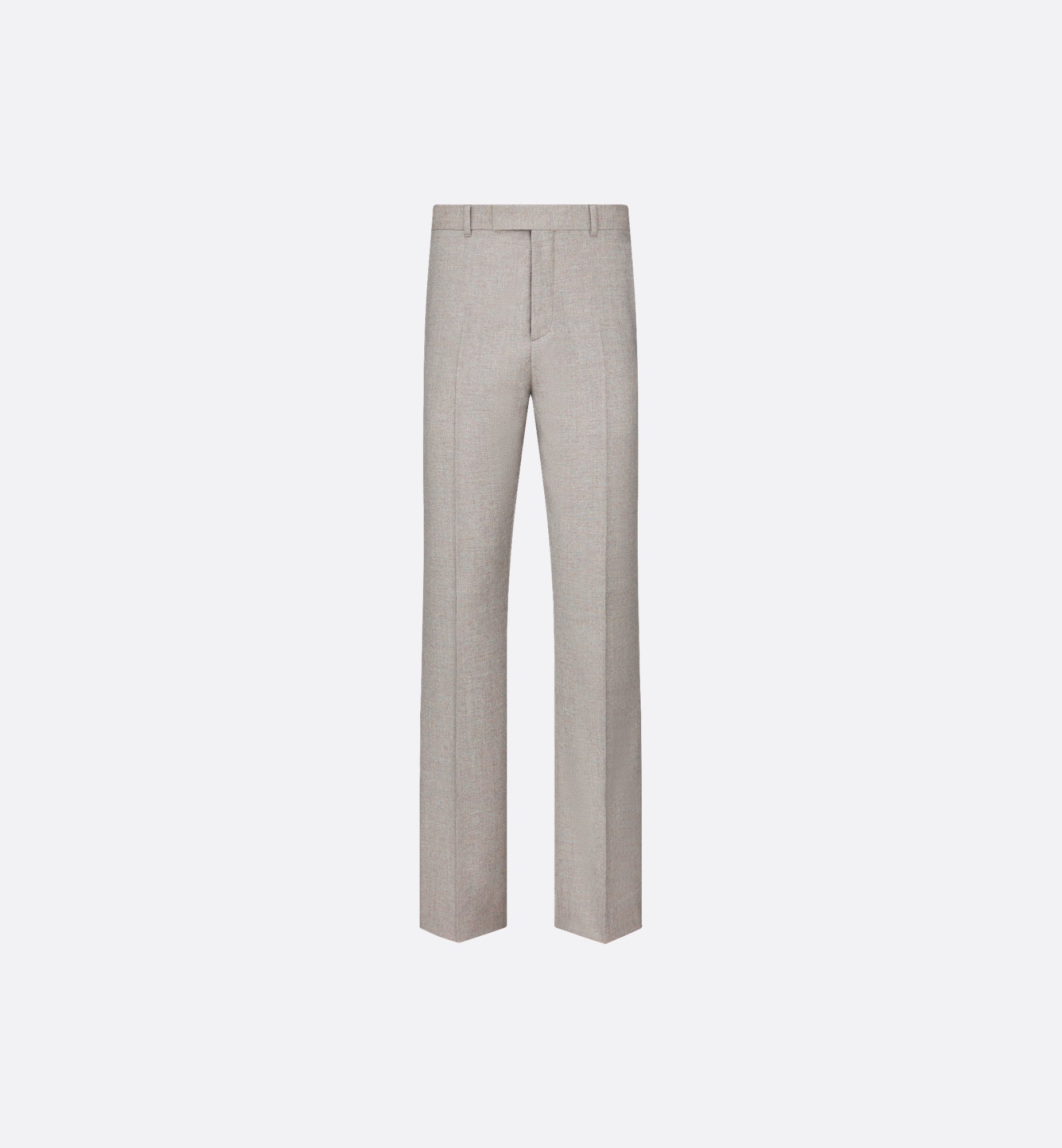 Flared Pants Light Gray Virgin Wool Twill | DIOR Flared Pants Light Gray Virgin Wool Twill | DIOR