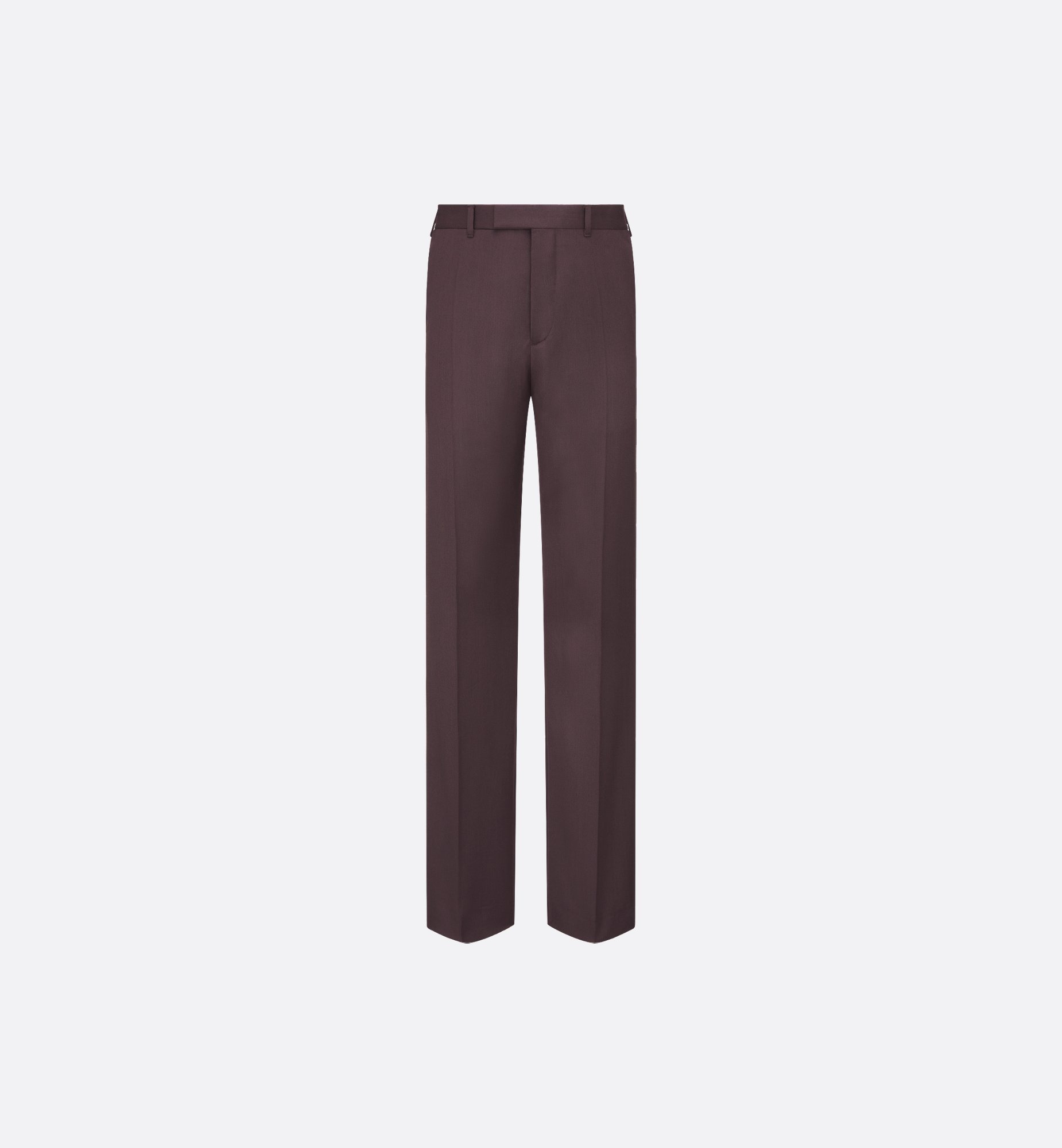 Flared Pants Burgundy Virgin Wool Twill | DIOR Flared Pants Burgundy Virgin Wool Twill | DIOR