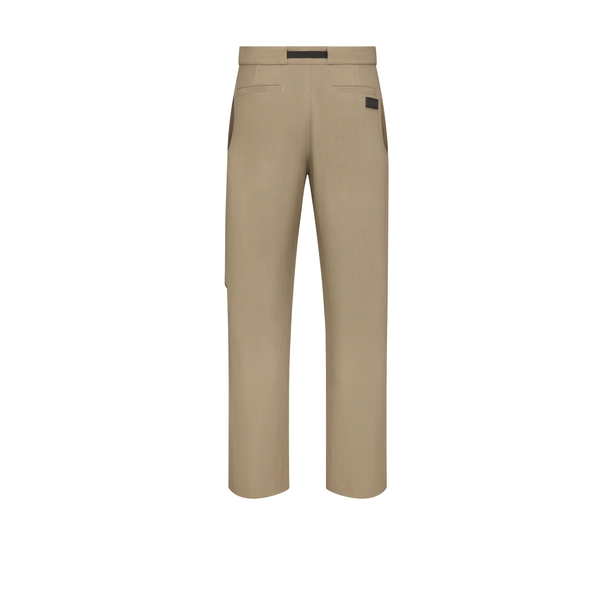 Cargo Pants Beige Blended Cotton E08