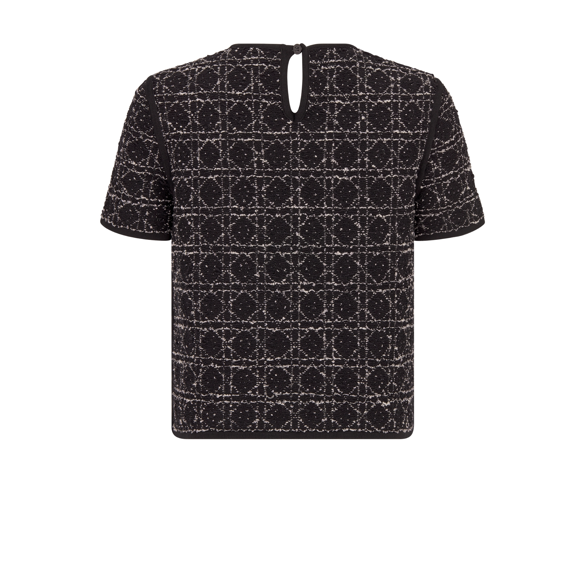 Macrocannage Short-Sleeved Top