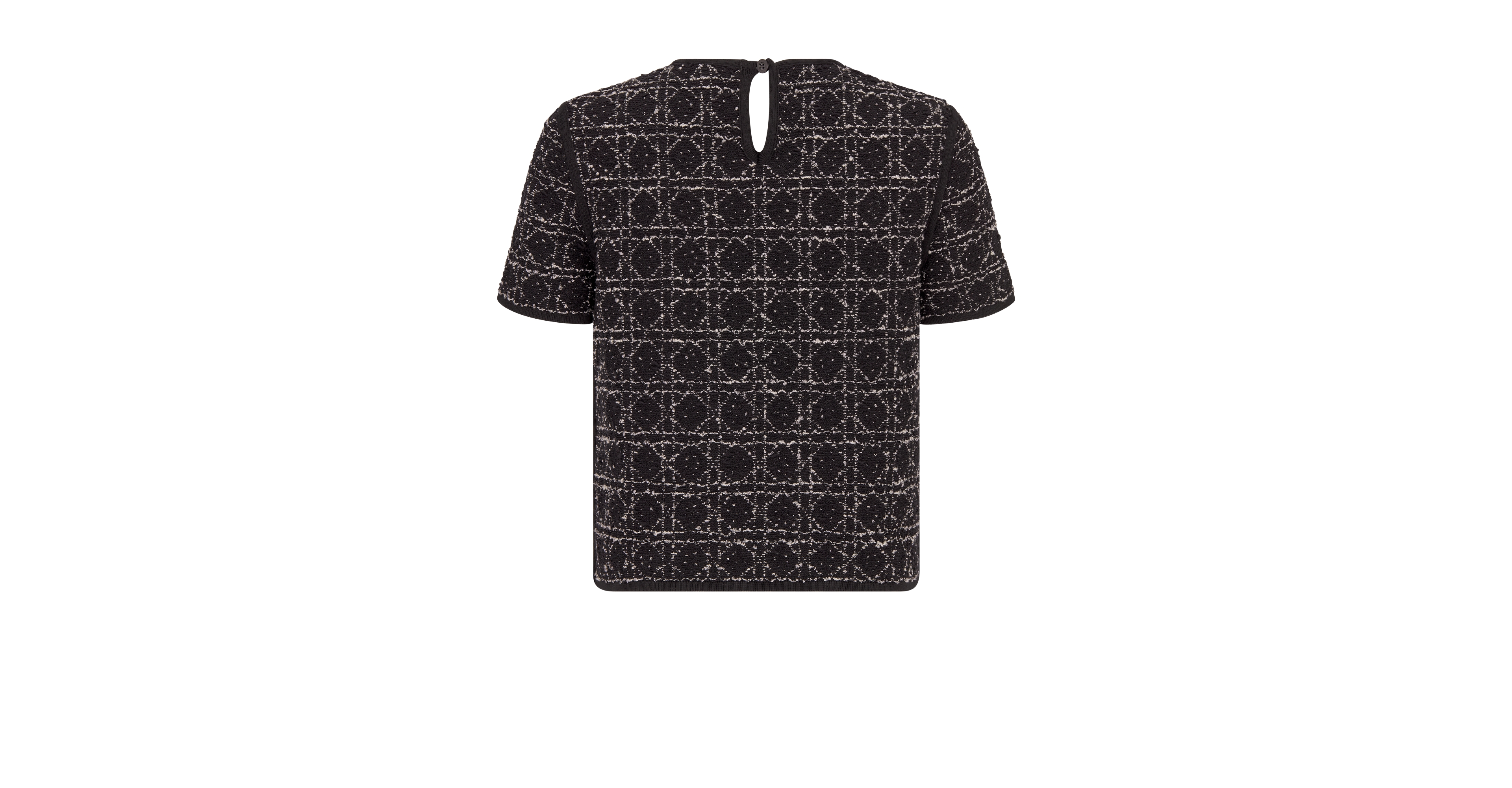 Macrocannage Short-Sleeved Top