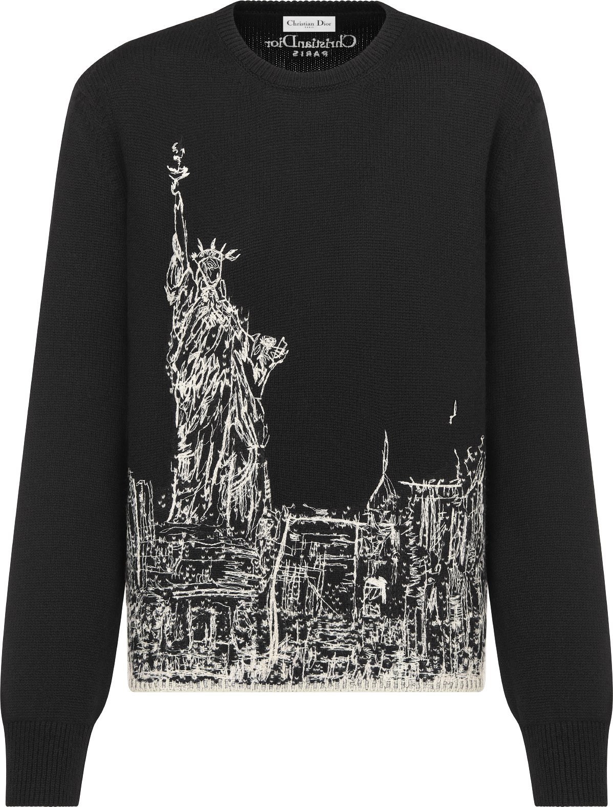 Christian dior grey sweater new arrivals