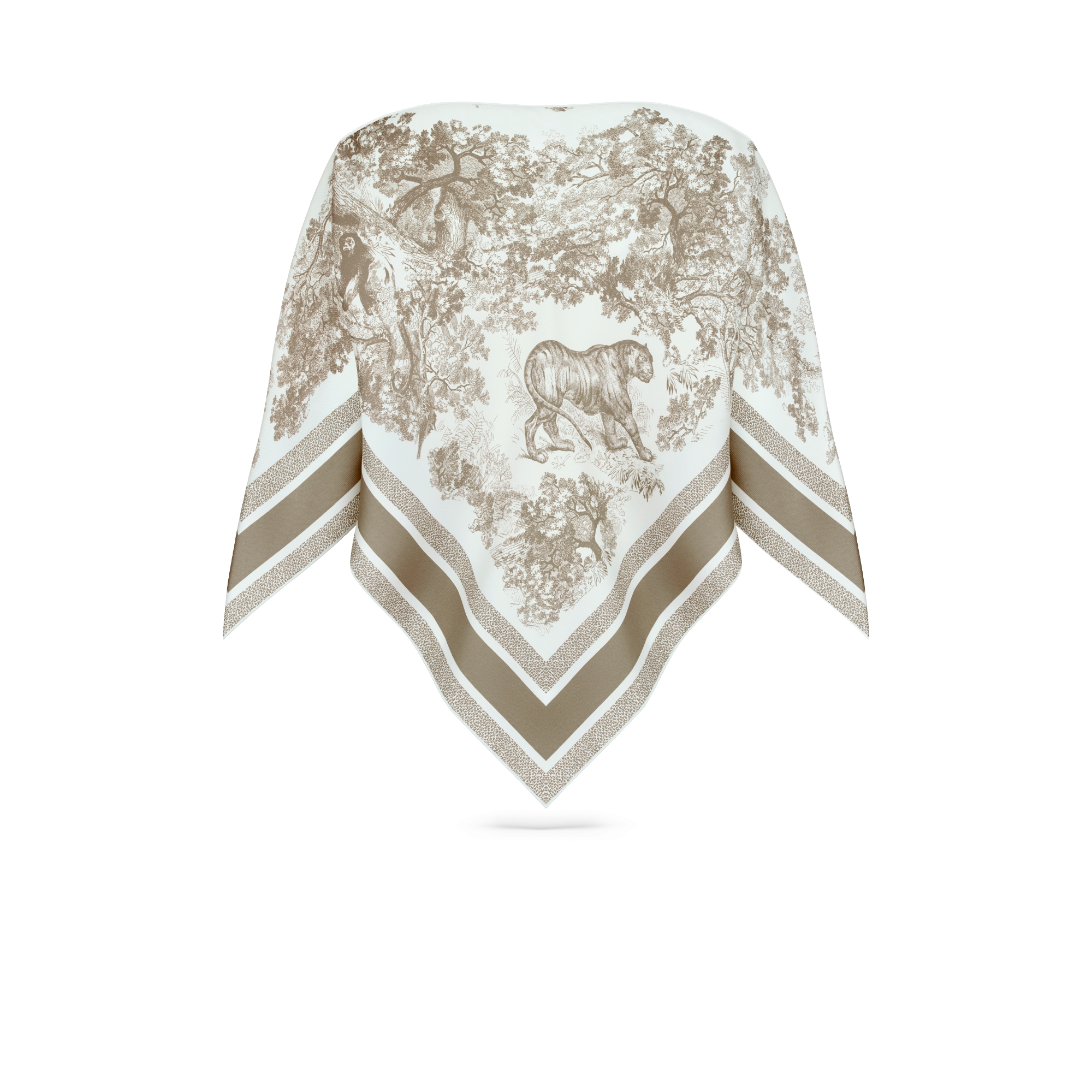 Dioriviera Toile de Jouy Sauvage Dior Silk Top