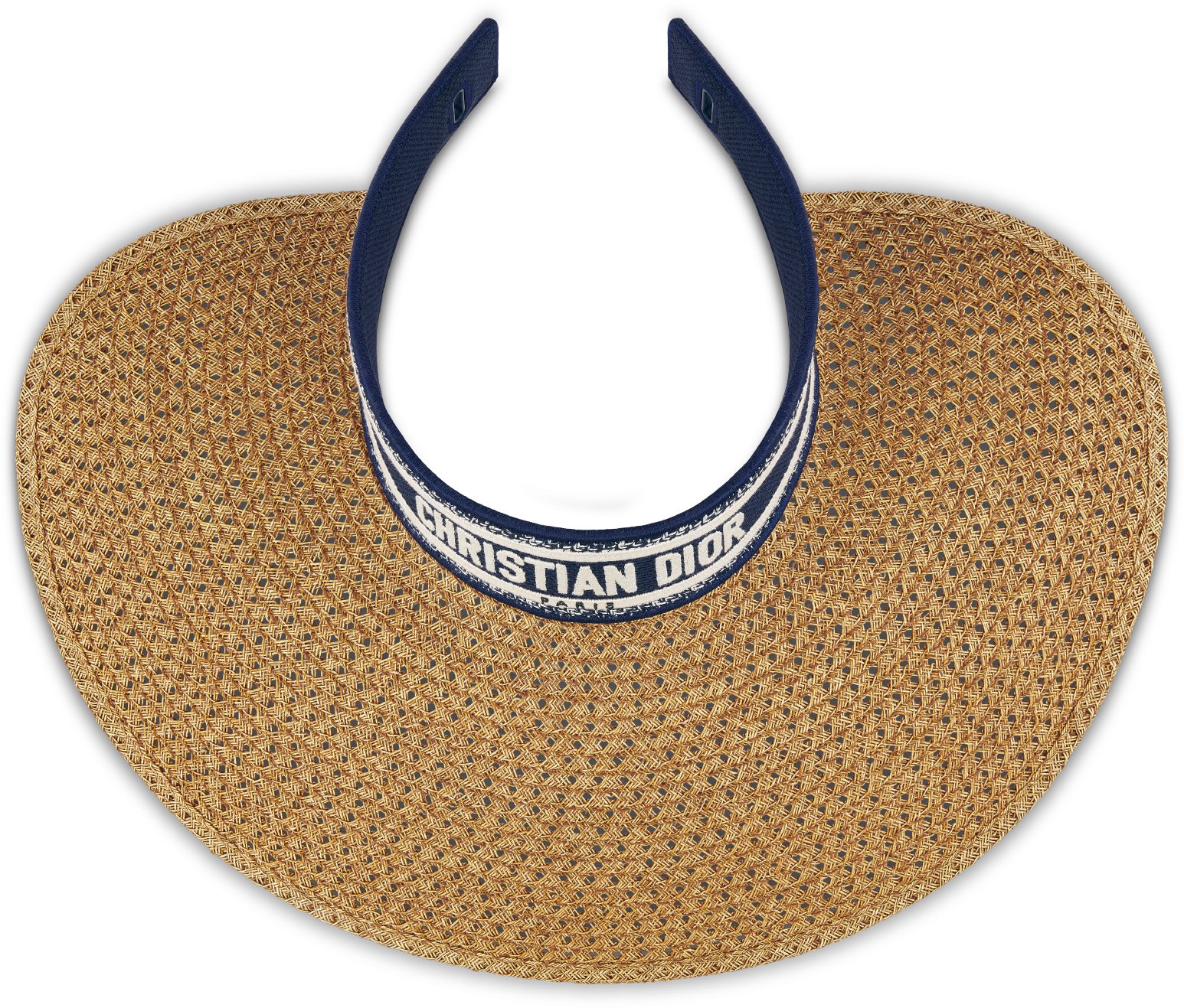 Dioriviera D-Ocean Visor with Mitzah Top shot view