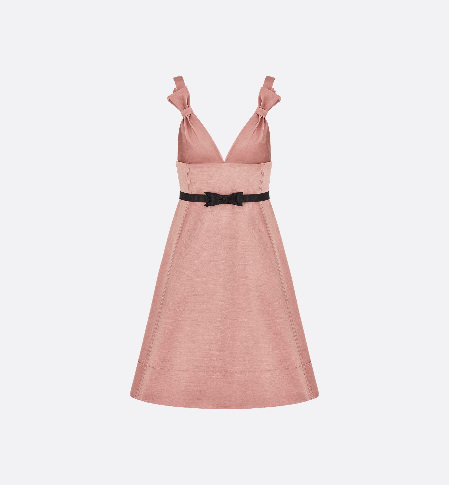 DIOR | ベルト付き フレアドレス ウール & シルク ラジミール DIOR | ベルト付き フレアドレス ウール & シルク ラジミール