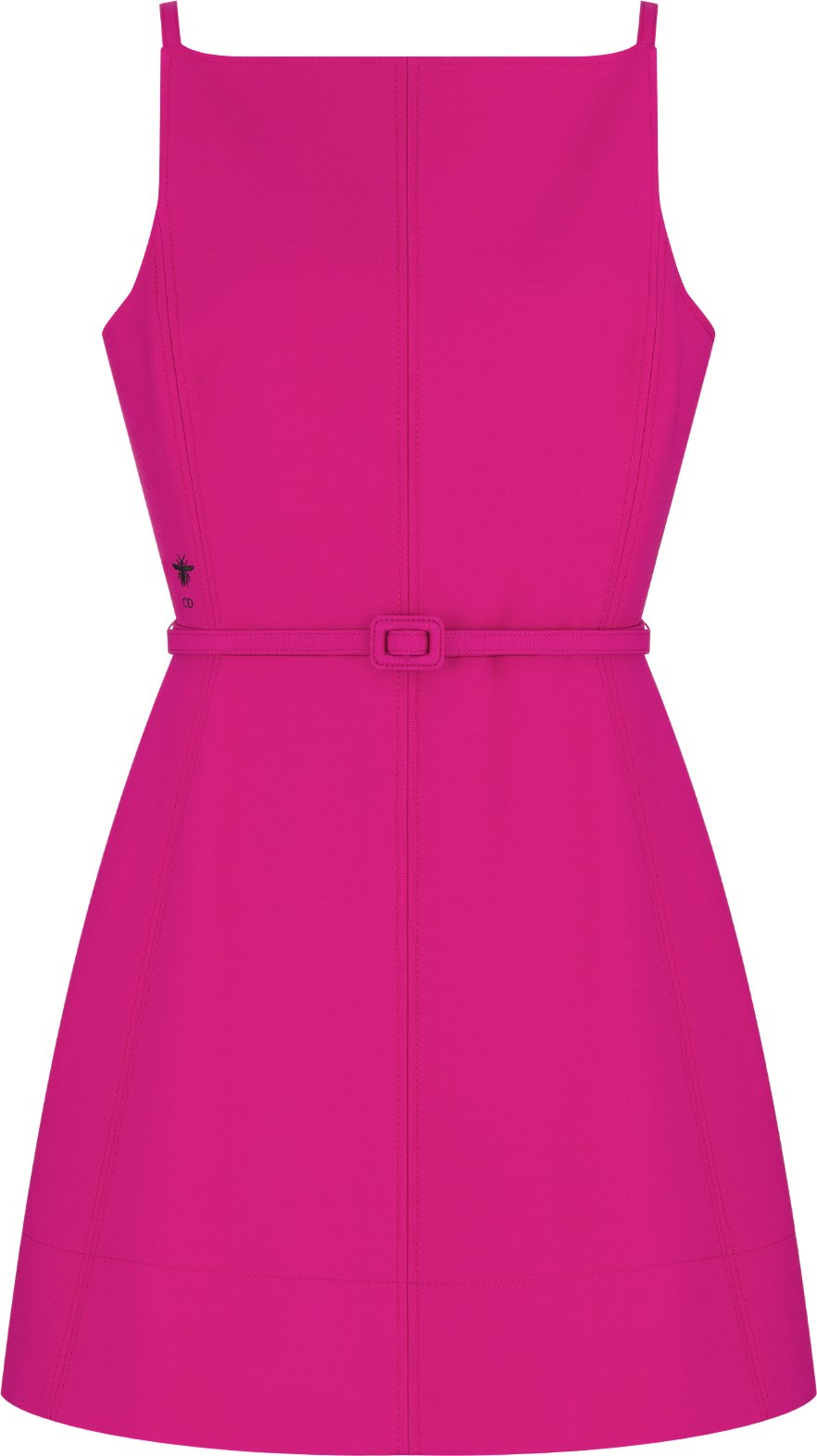 Belted Flared Dress