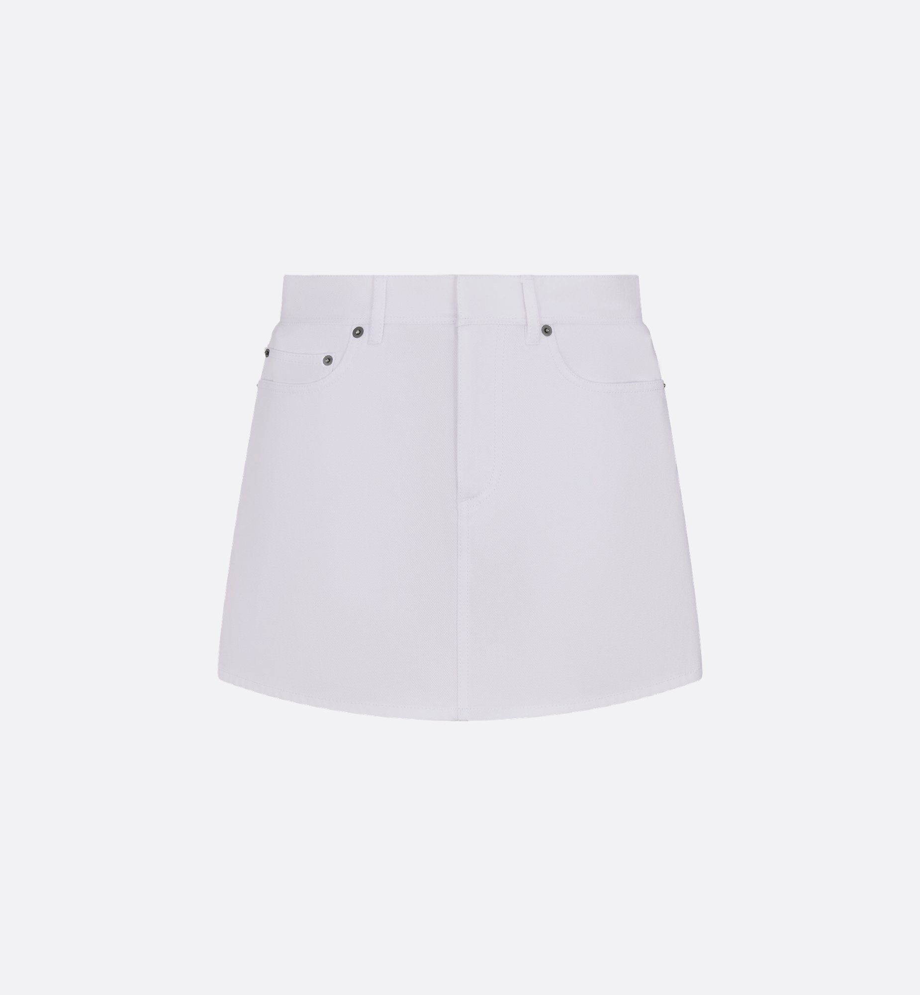 DIOR | フレア ミニスカート Miss Dior Graffiti コットンデニム DIOR | フレア ミニスカート Miss Dior Graffiti コットンデニム