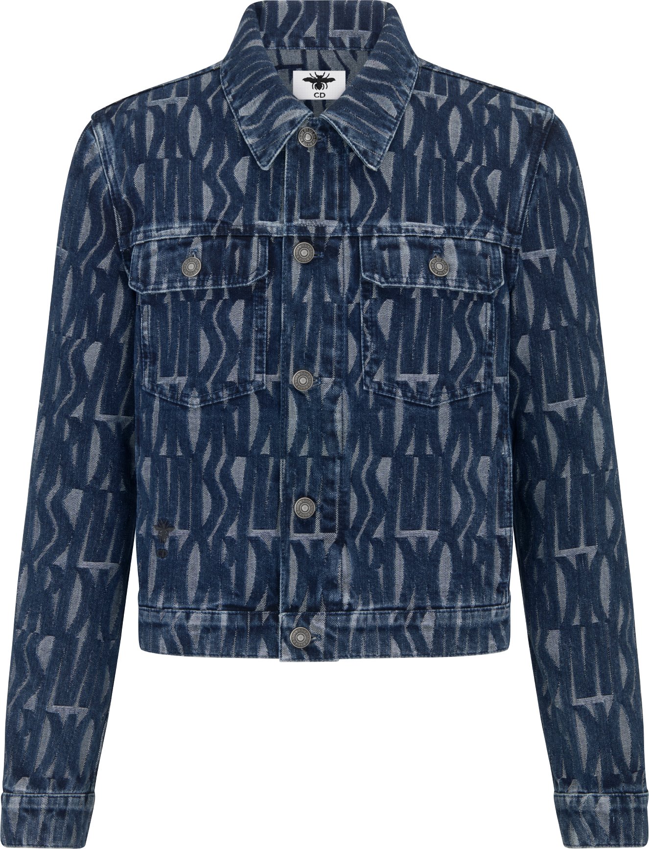 Dior monogram denim jacket top