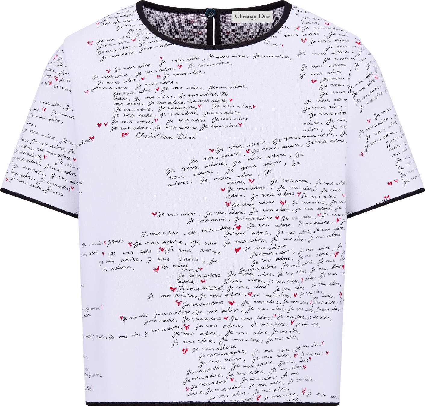 DIOR | Dioramour ショートスリーブ トップス Je Vous Adore 