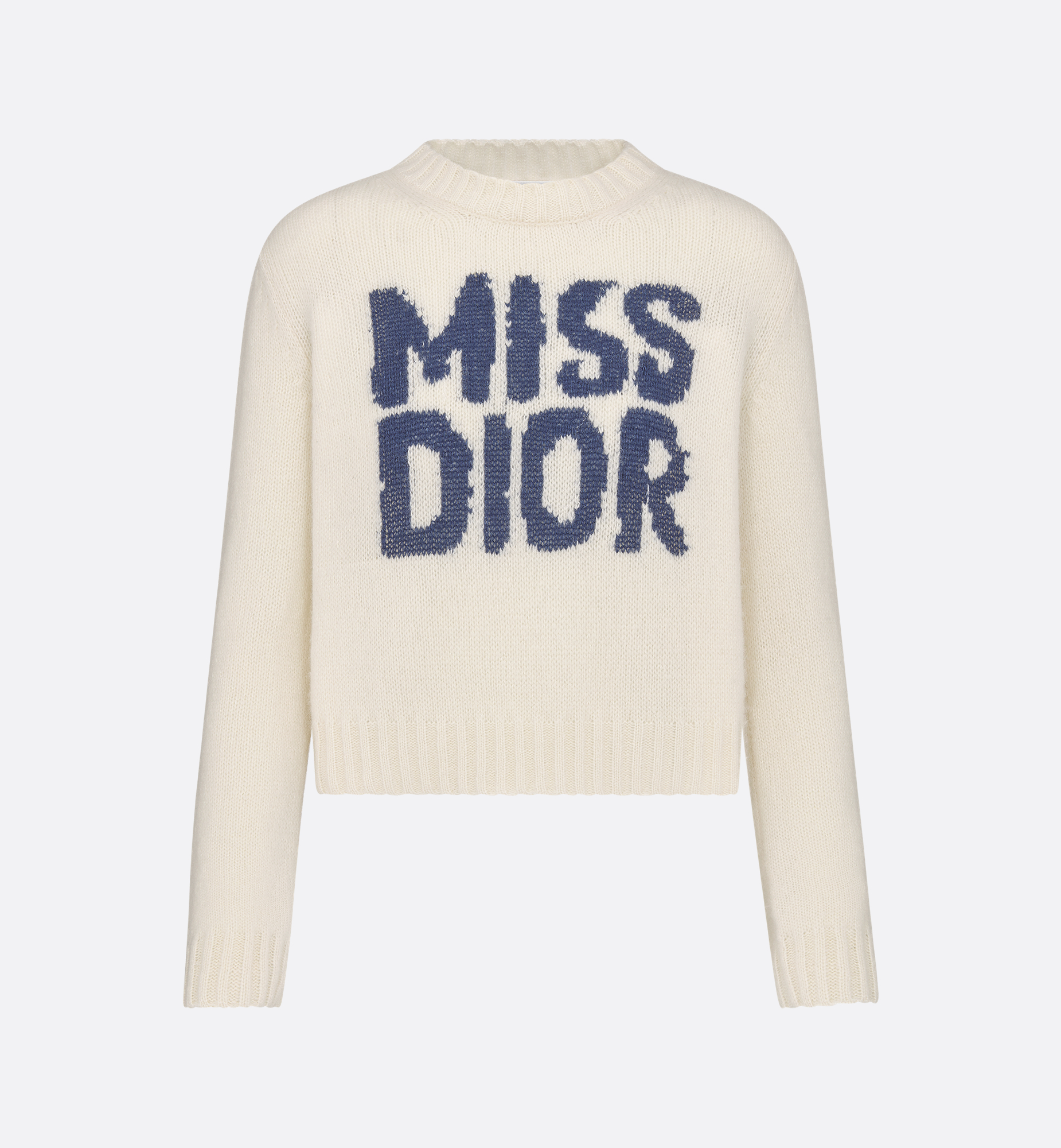 DIOR | セーター Miss Dior Graffiti カシミヤ & シルク ニット DIOR | セーター Miss Dior Graffiti カシミヤ & シルク ニット