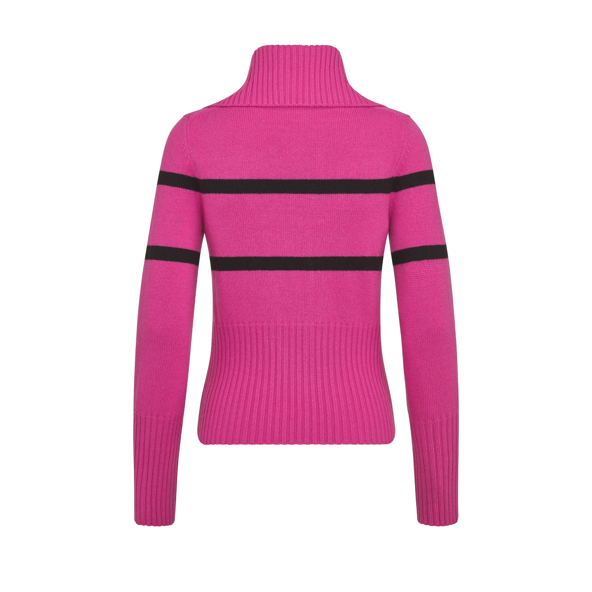 DOMENICA MAGLIONE A COLLO ALTO LAVORATO A MAGLIA