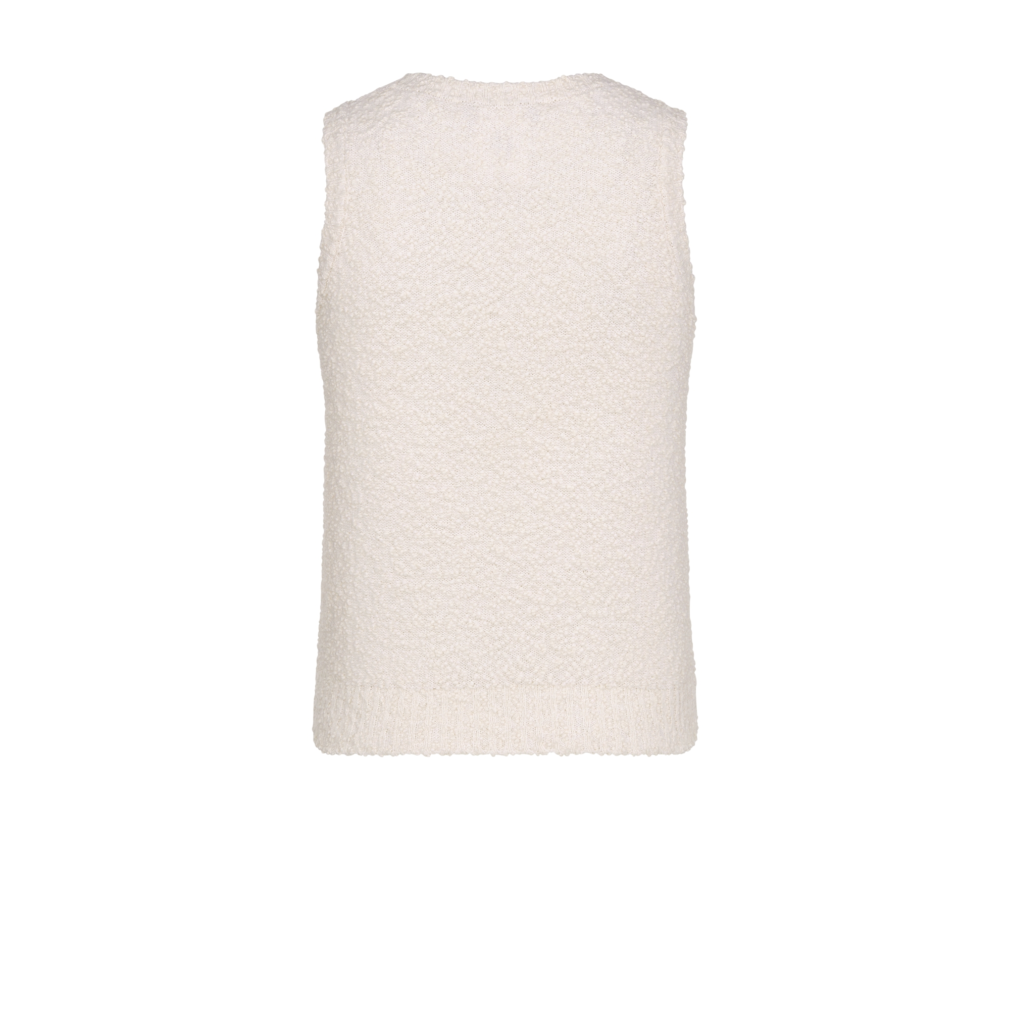 트윈 세트 에크루 코튼 울 블렌드 니트 E11