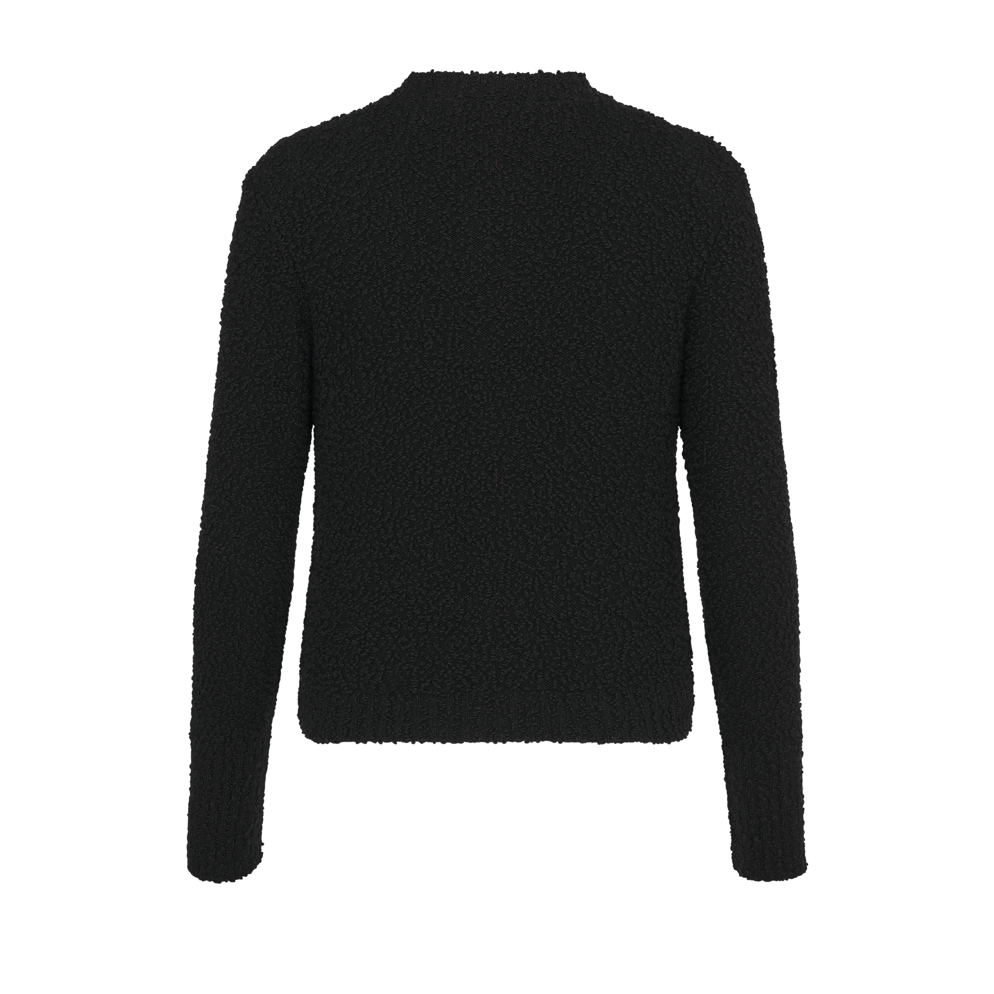 Twinset Black Cotton-Wool-Blend Knit E08