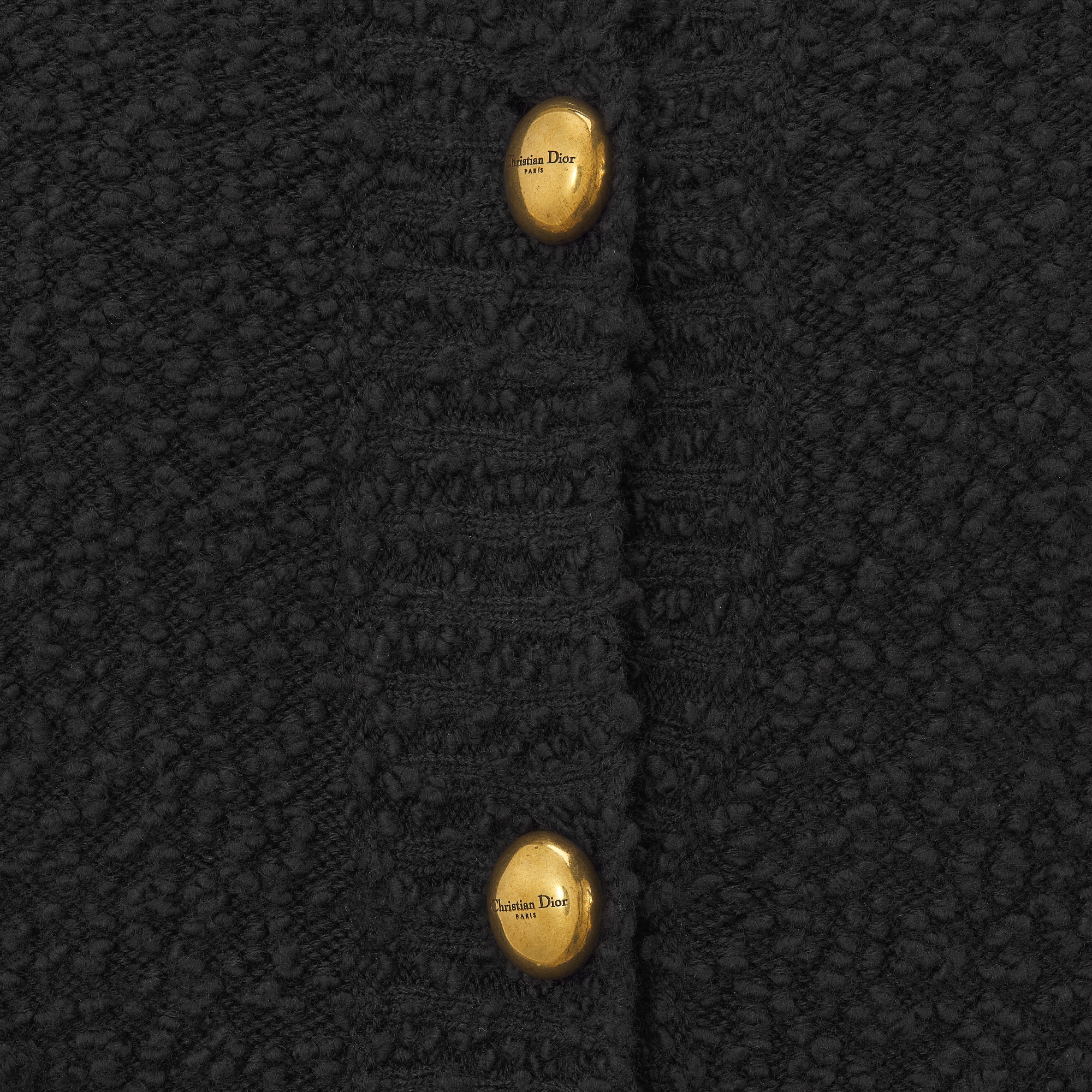 Twinset Black Cotton-Wool-Blend Knit E09