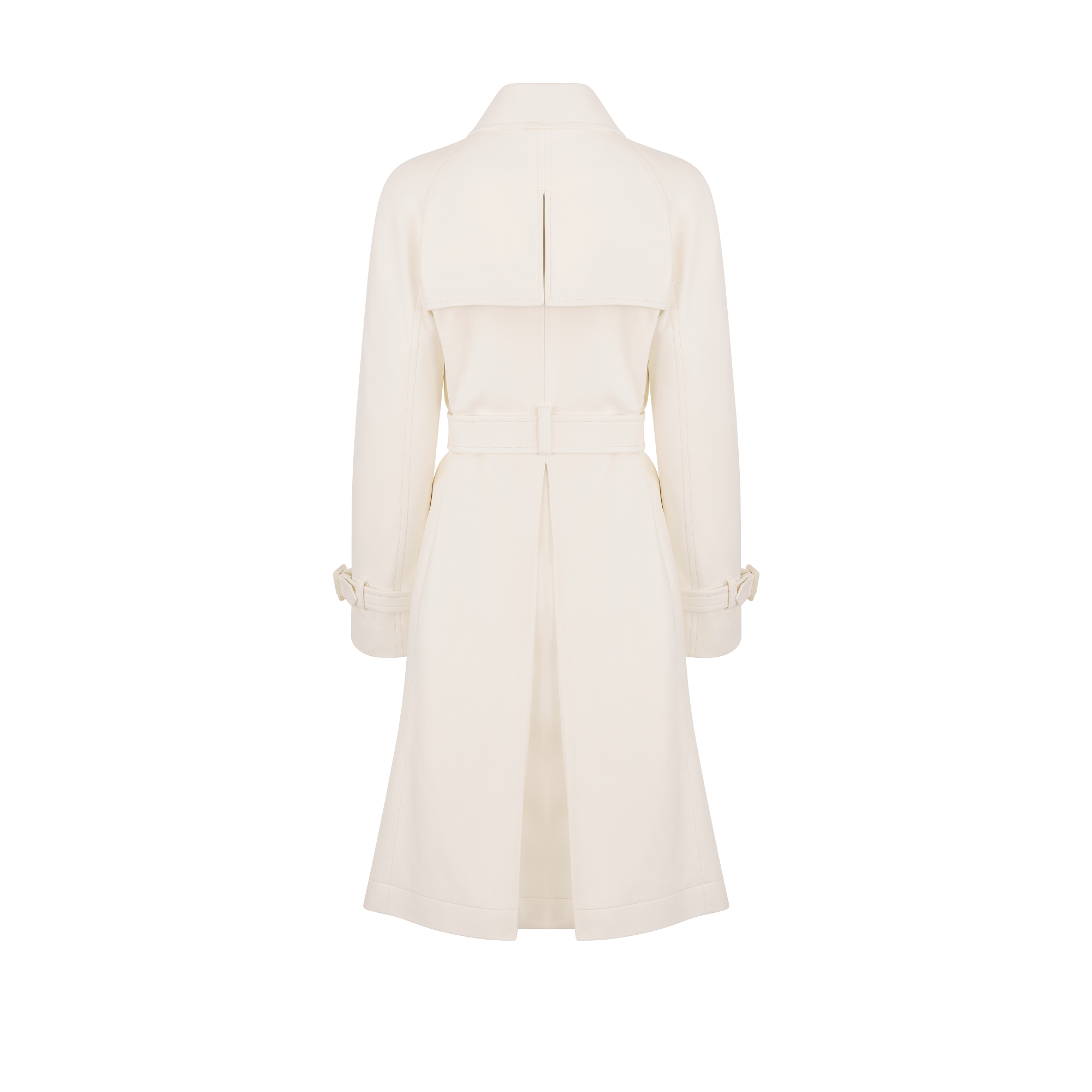 Gabardina Piel de cordero color crudo E08