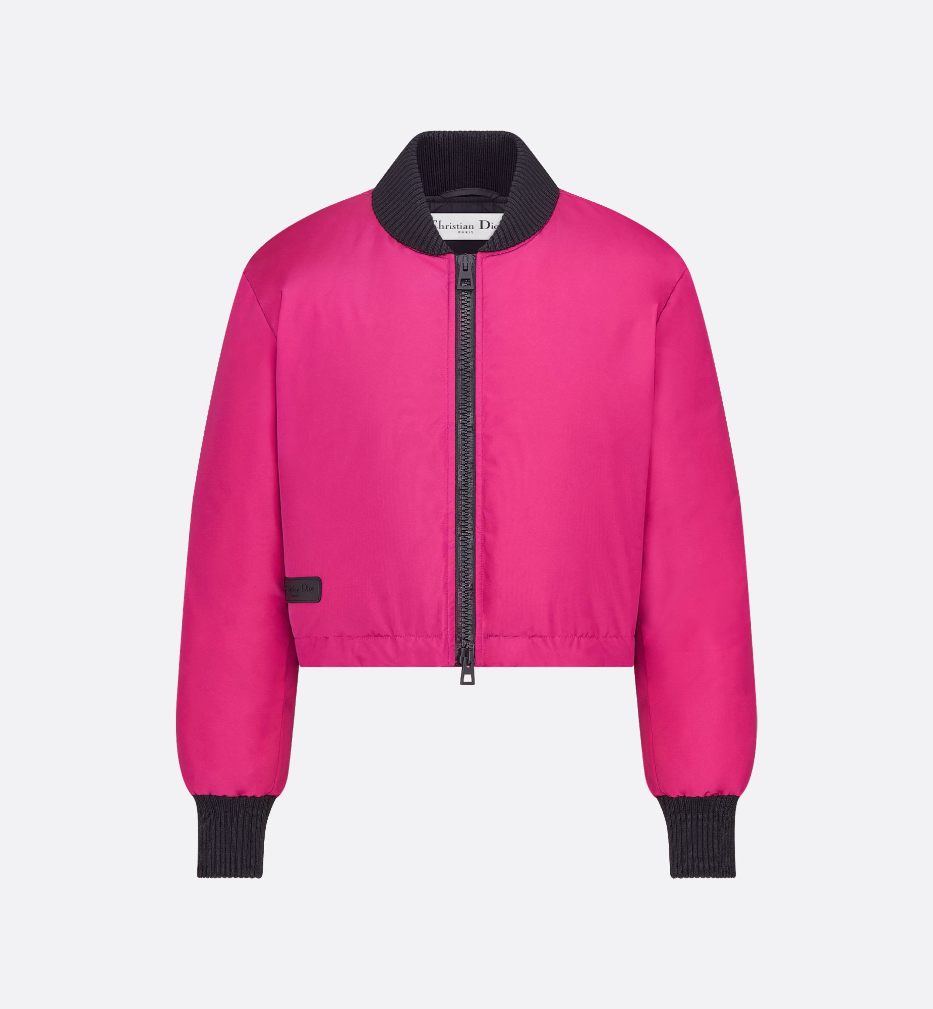 DiorAlps Cropped Bomber Jacket White Padded Technical DiorAlps Cropped Bomber Jacket White Padded Technical