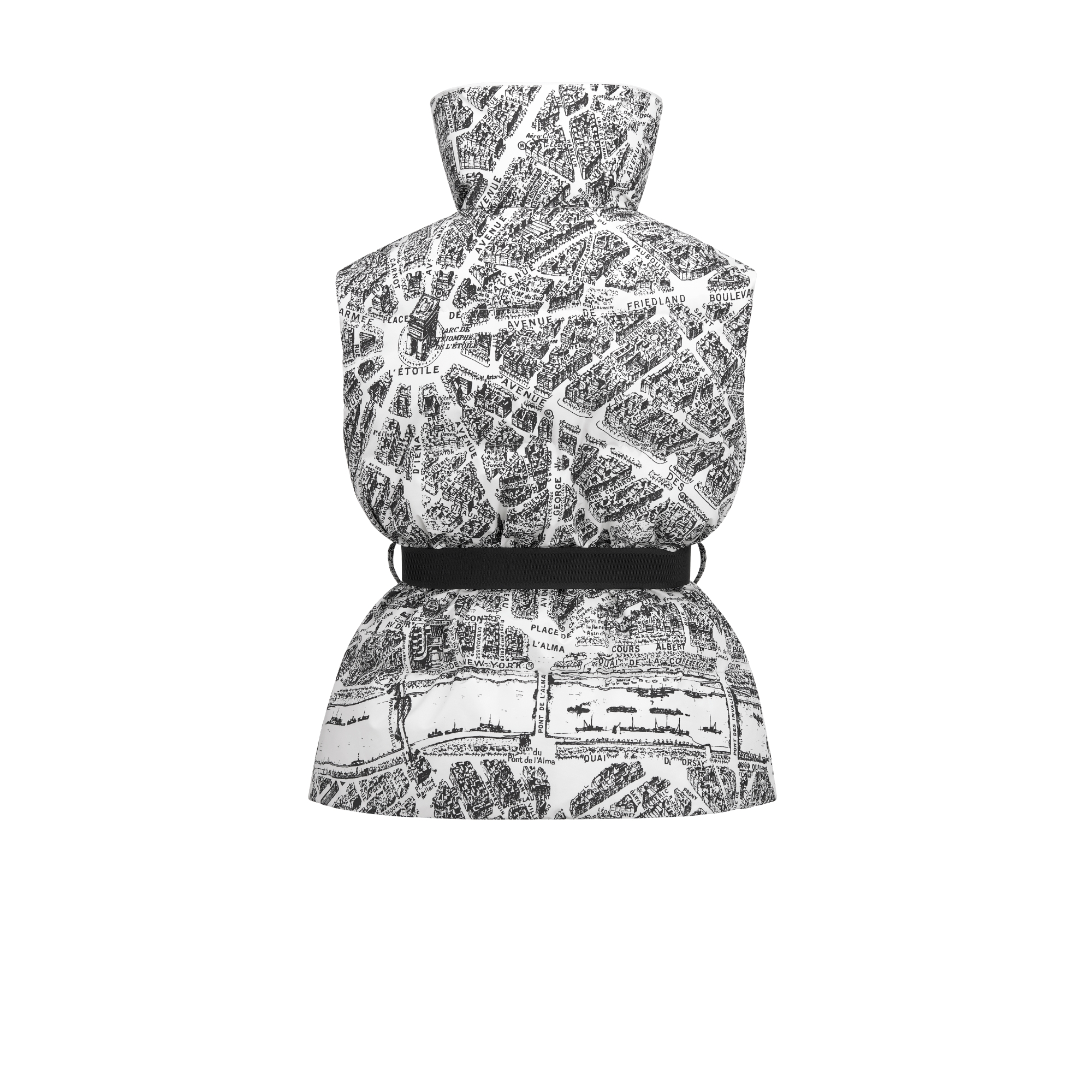 DiorAlps Belted Puffer Vest