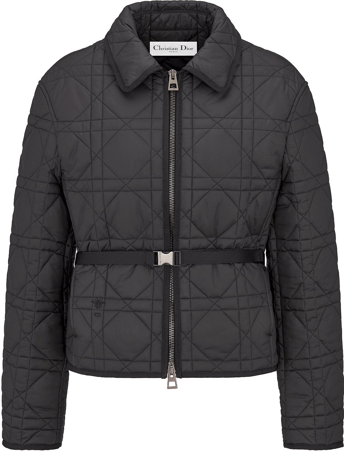 Macrocannage Belted Peacoat aria_woman_viewcode_e01