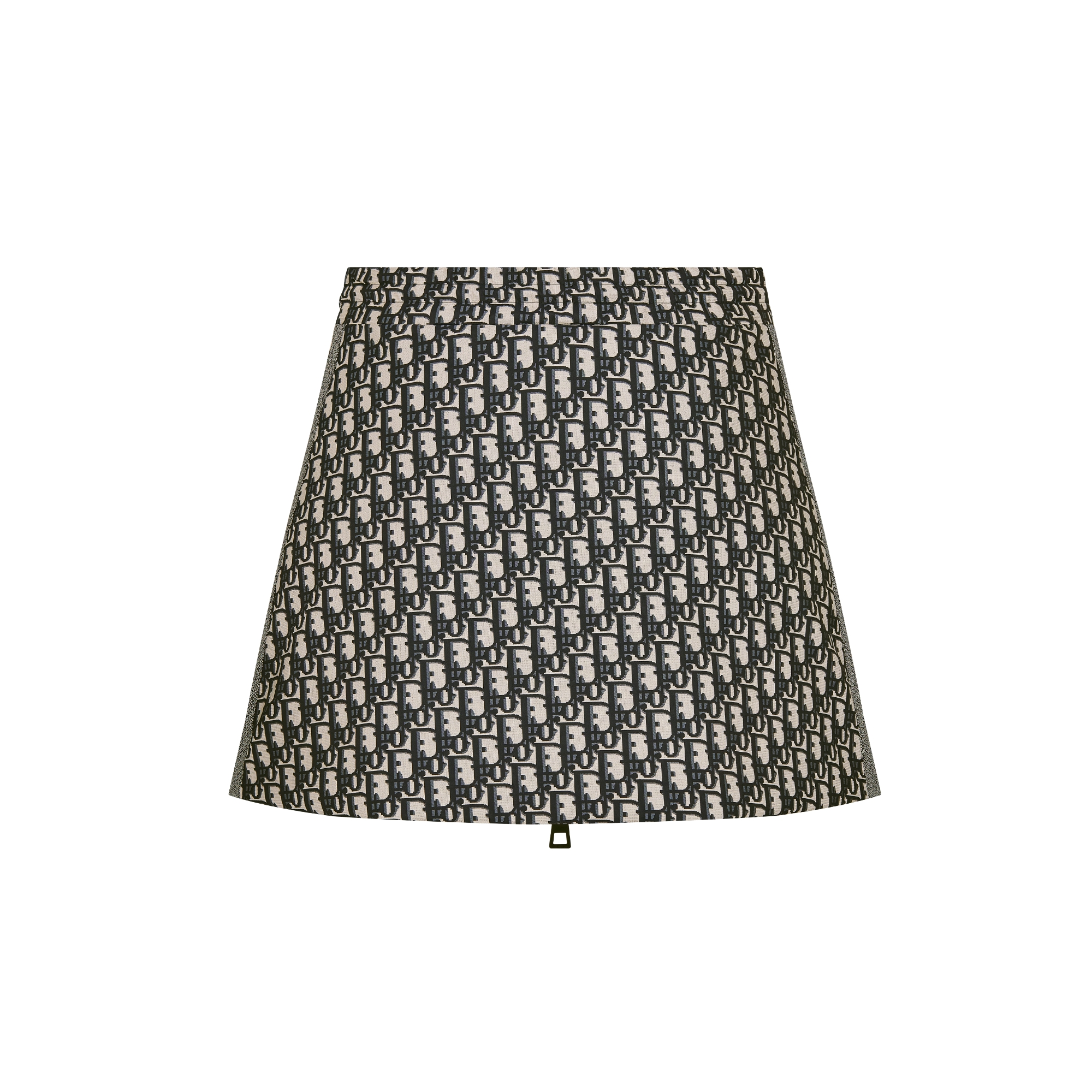 DiorAlps Minirock mit Reißverschluss Gesteppter Funktionstaft mit Dior Oblique Motiv in Blau E08